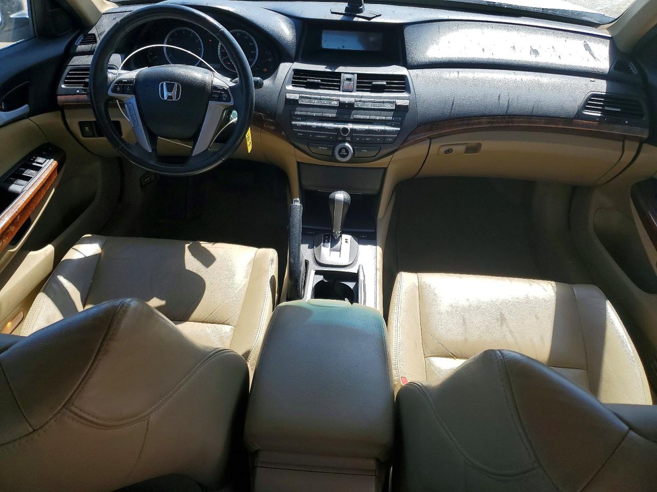 2012 Honda Accord Exl White vin: 1HGCP2F8XCA058005