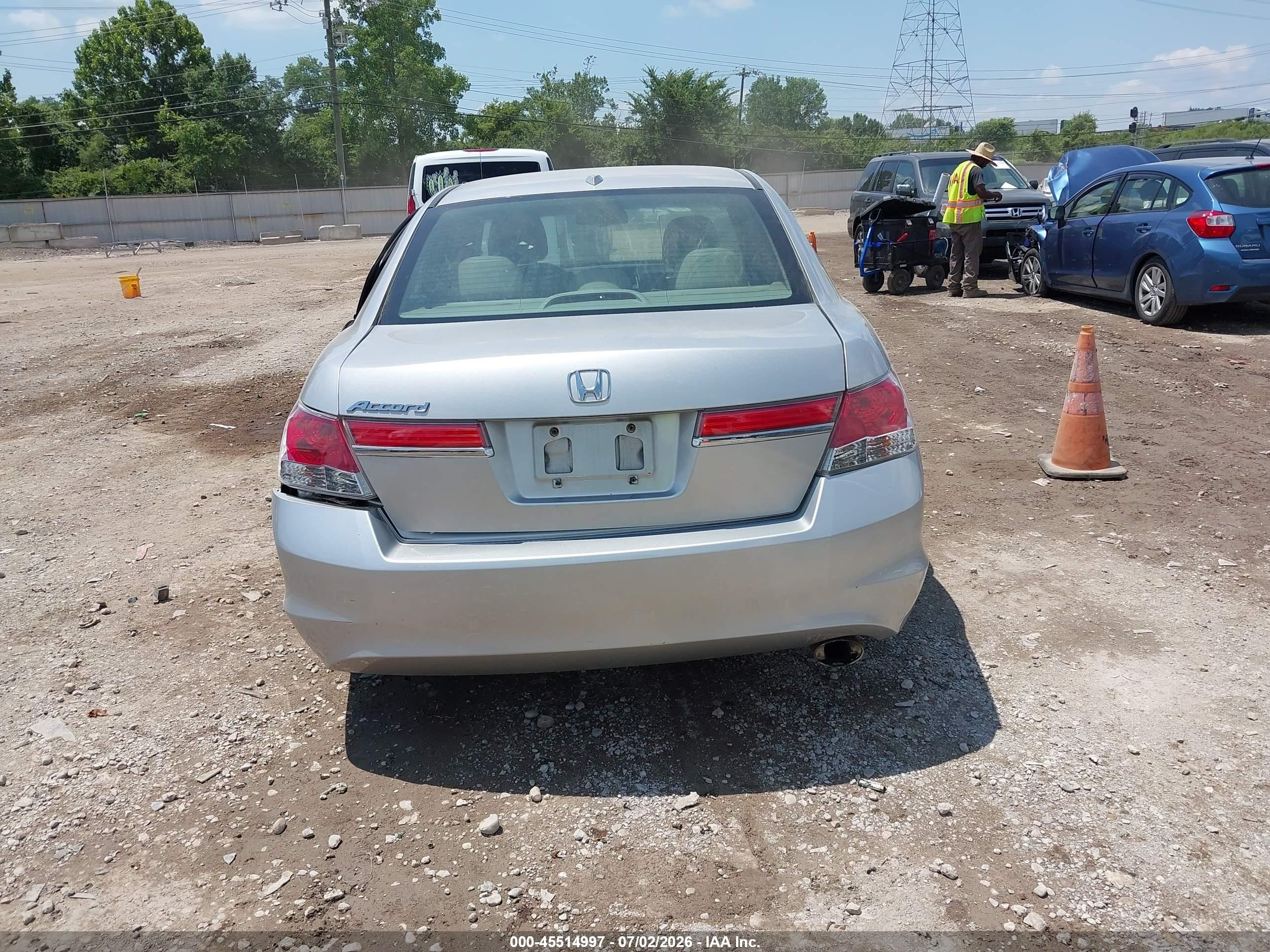 2012 Honda Accord 2.4 Ex-l Blue vin: 1HGCP2F8XCA060661