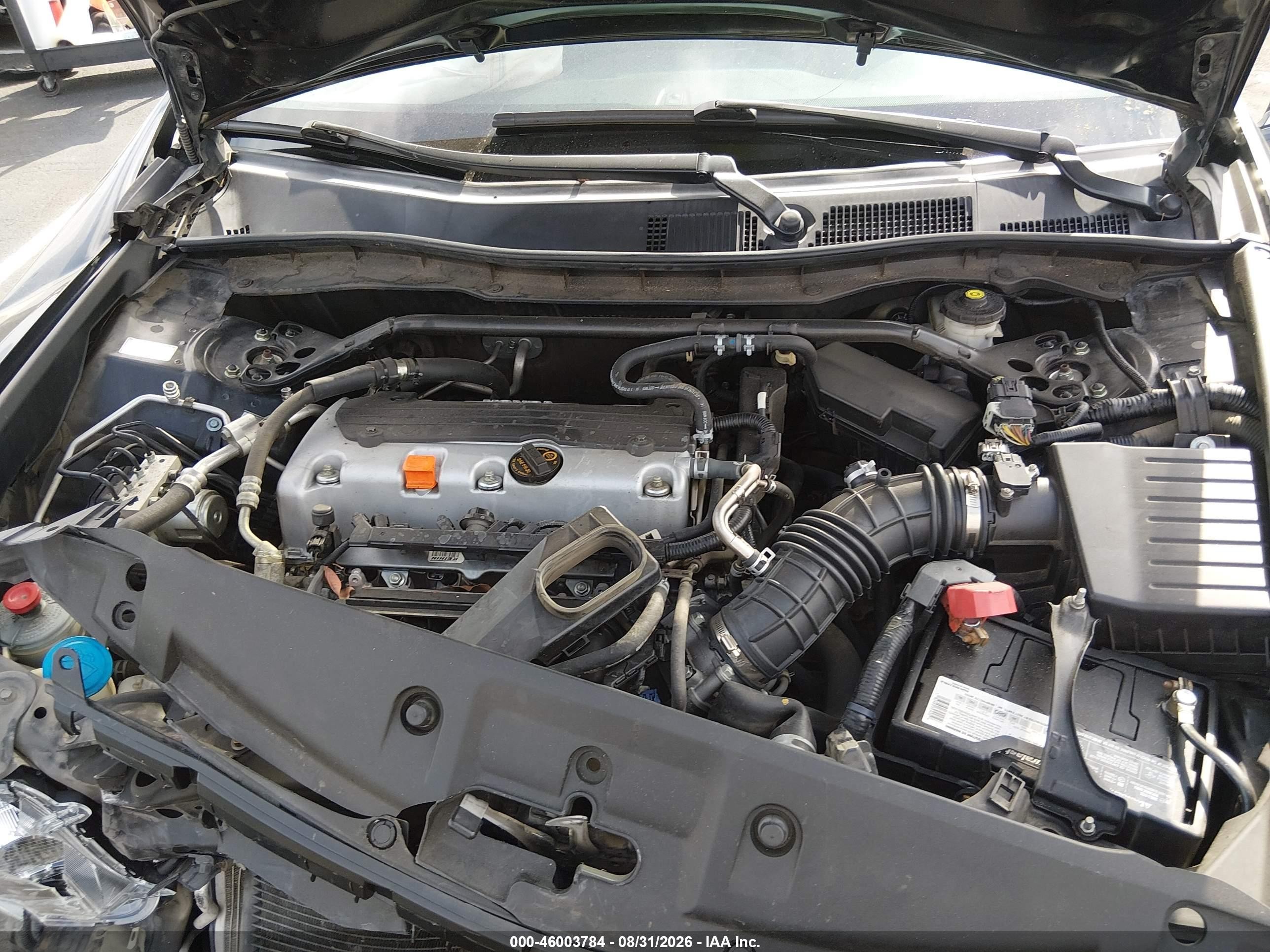 2012 Honda Accord 2.4 Ex-l Black vin: 1HGCP2F8XCA073698