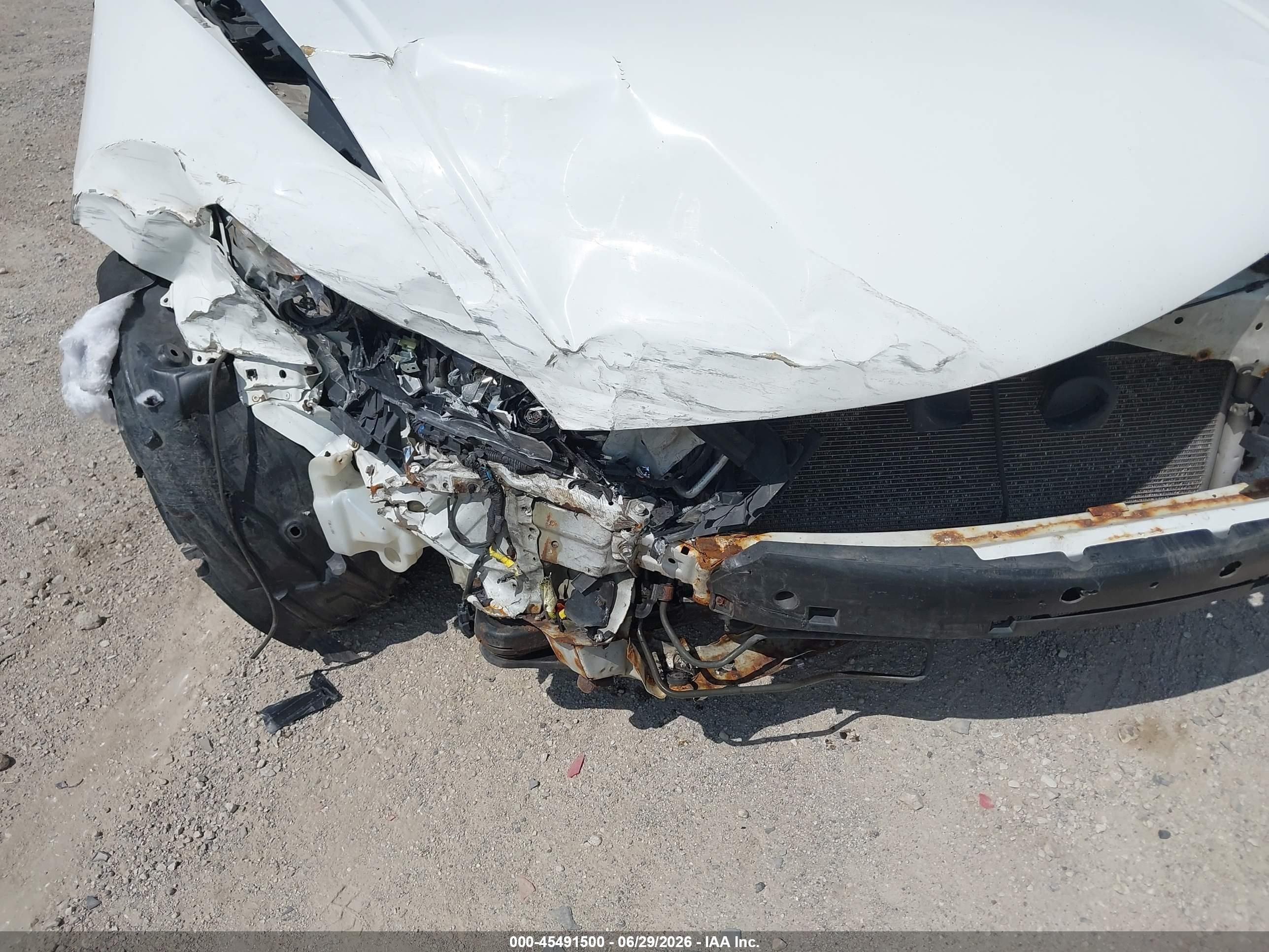2012 Honda Accord 2.4 Ex-l White vin: 1HGCP2F8XCA137867