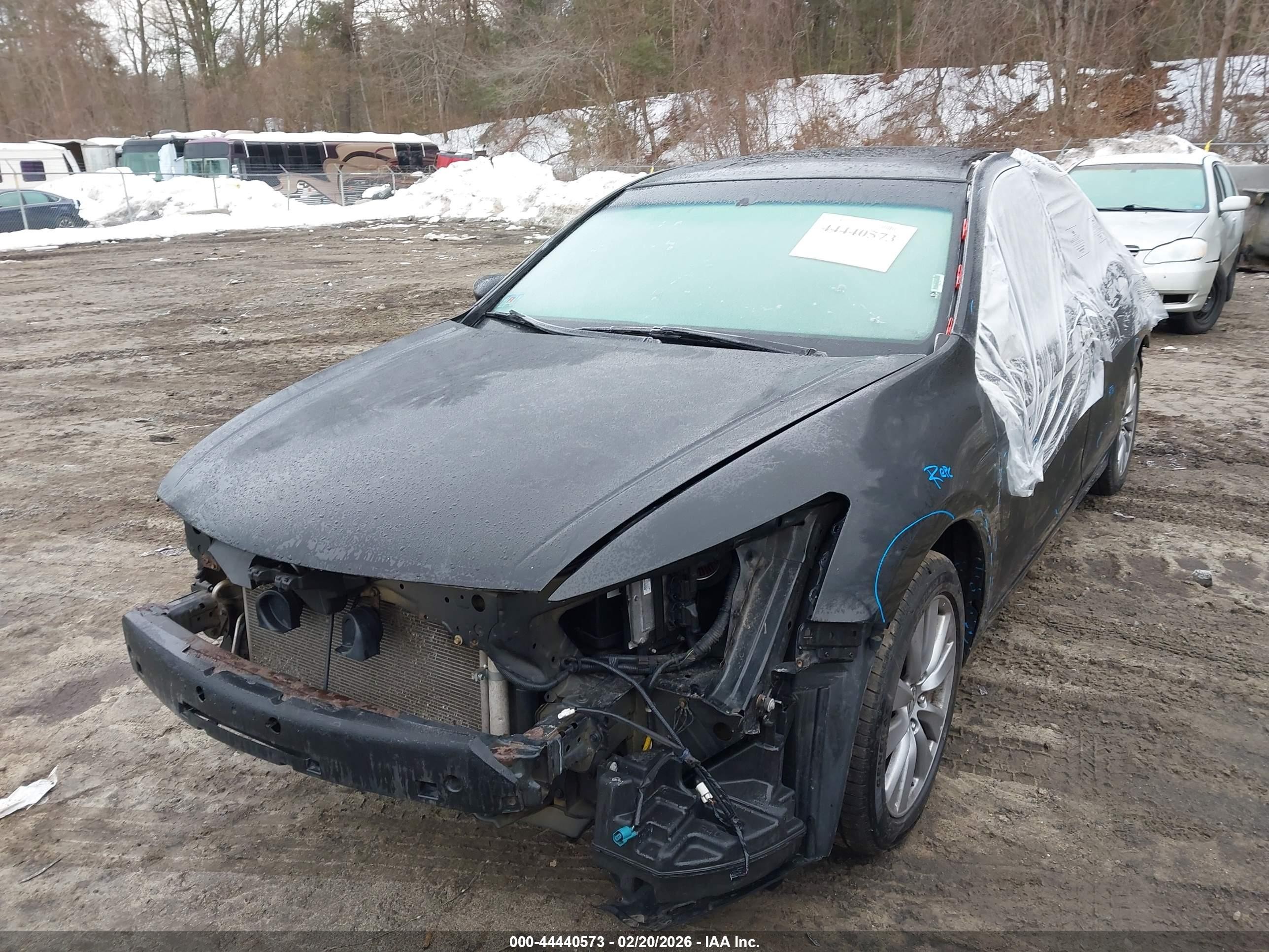 2012 Honda Accord 2.4 Ex-l Black vin: 1HGCP2F8XCA144186