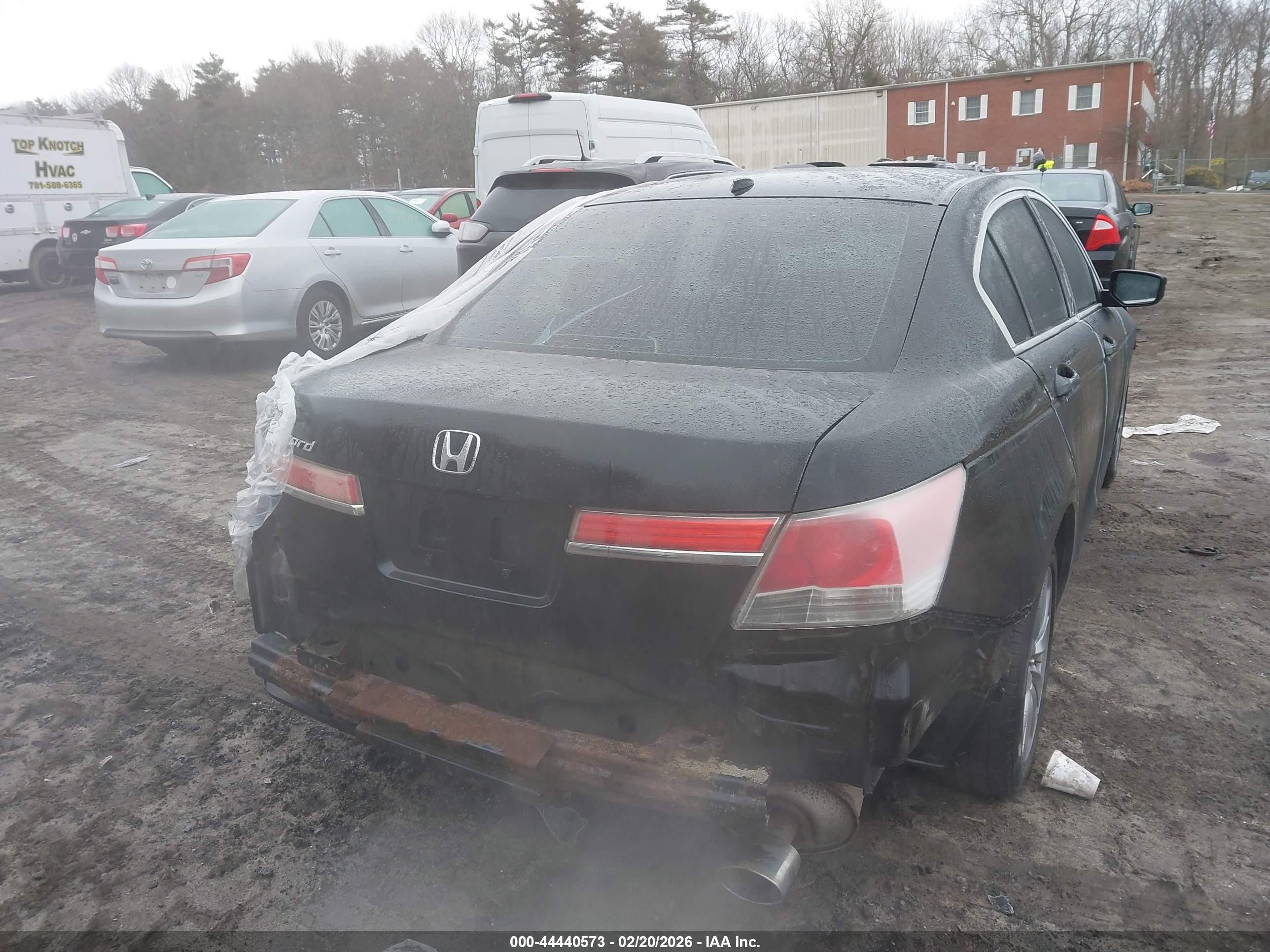 2012 Honda Accord 2.4 Ex-l Black vin: 1HGCP2F8XCA144186