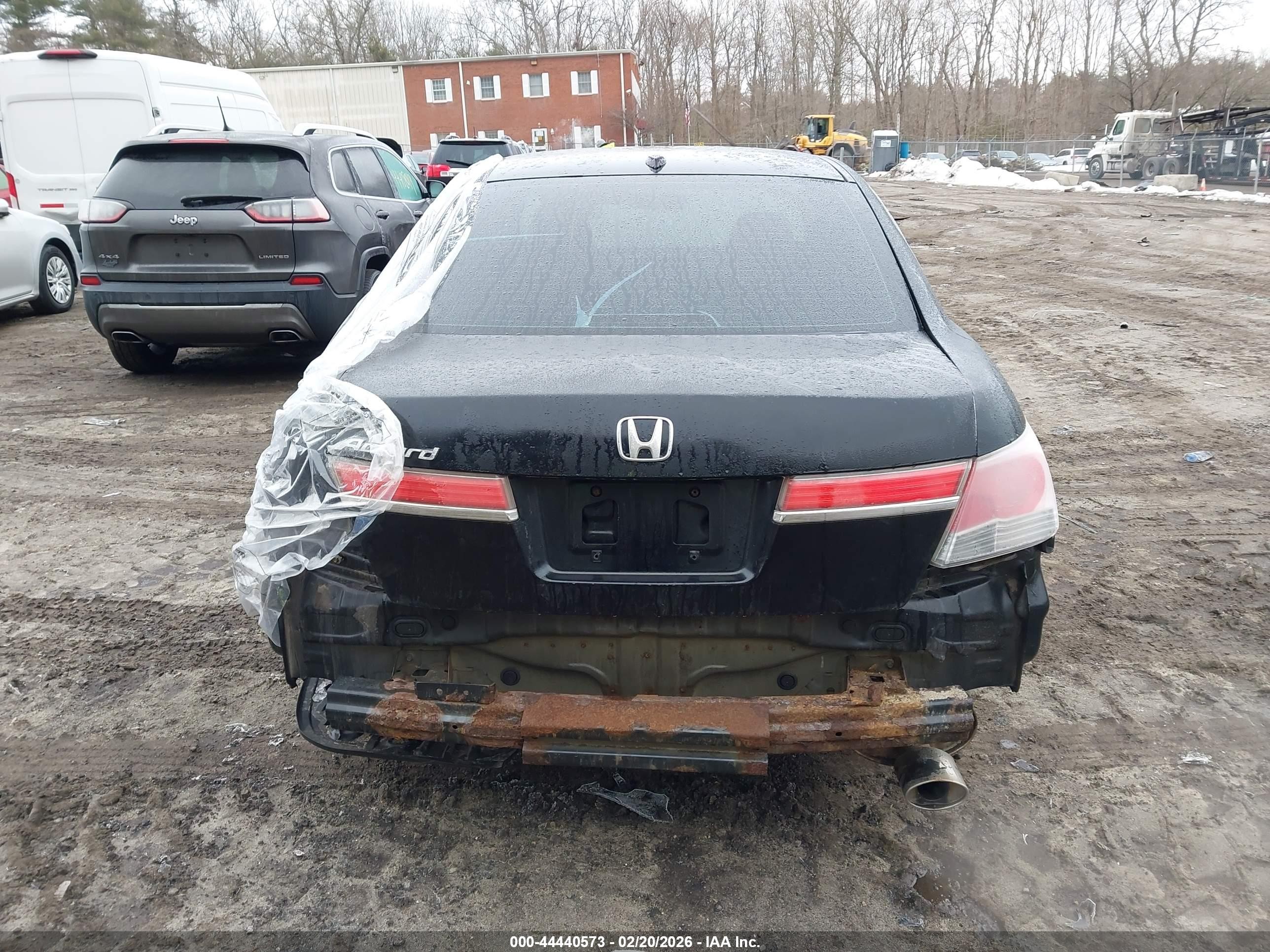 2012 Honda Accord 2.4 Ex-l Black vin: 1HGCP2F8XCA144186