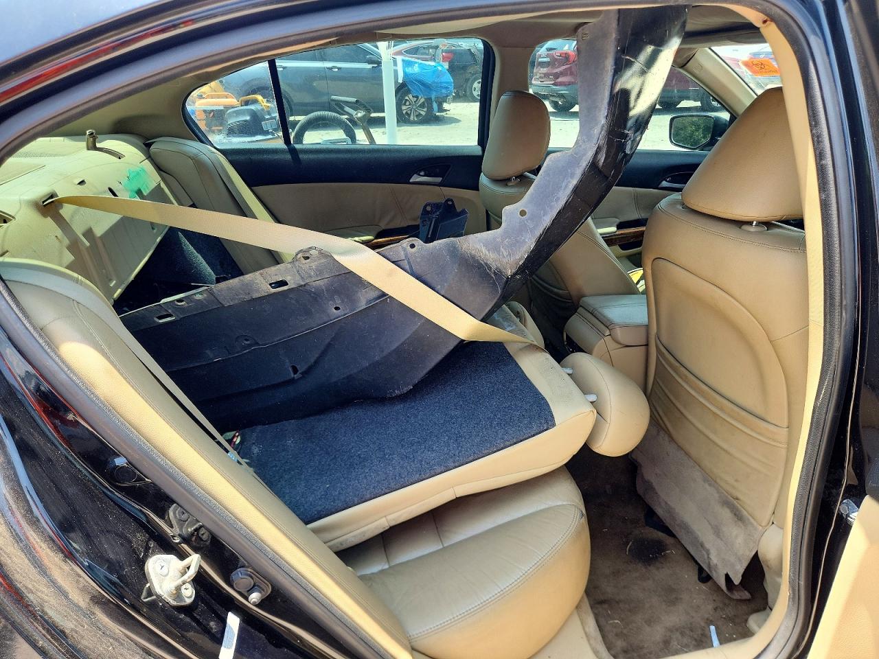 2012 Honda Accord Exl Black vin: 1HGCP2F8XCA147945