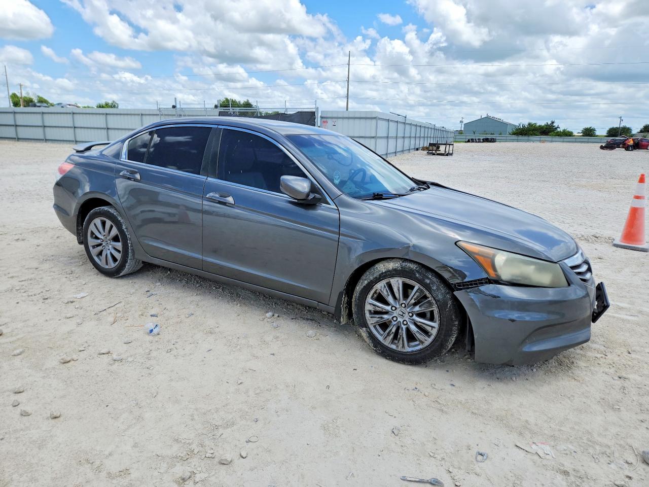 2012 Honda Accord Exl Gray vin: 1HGCP2F8XCA159349