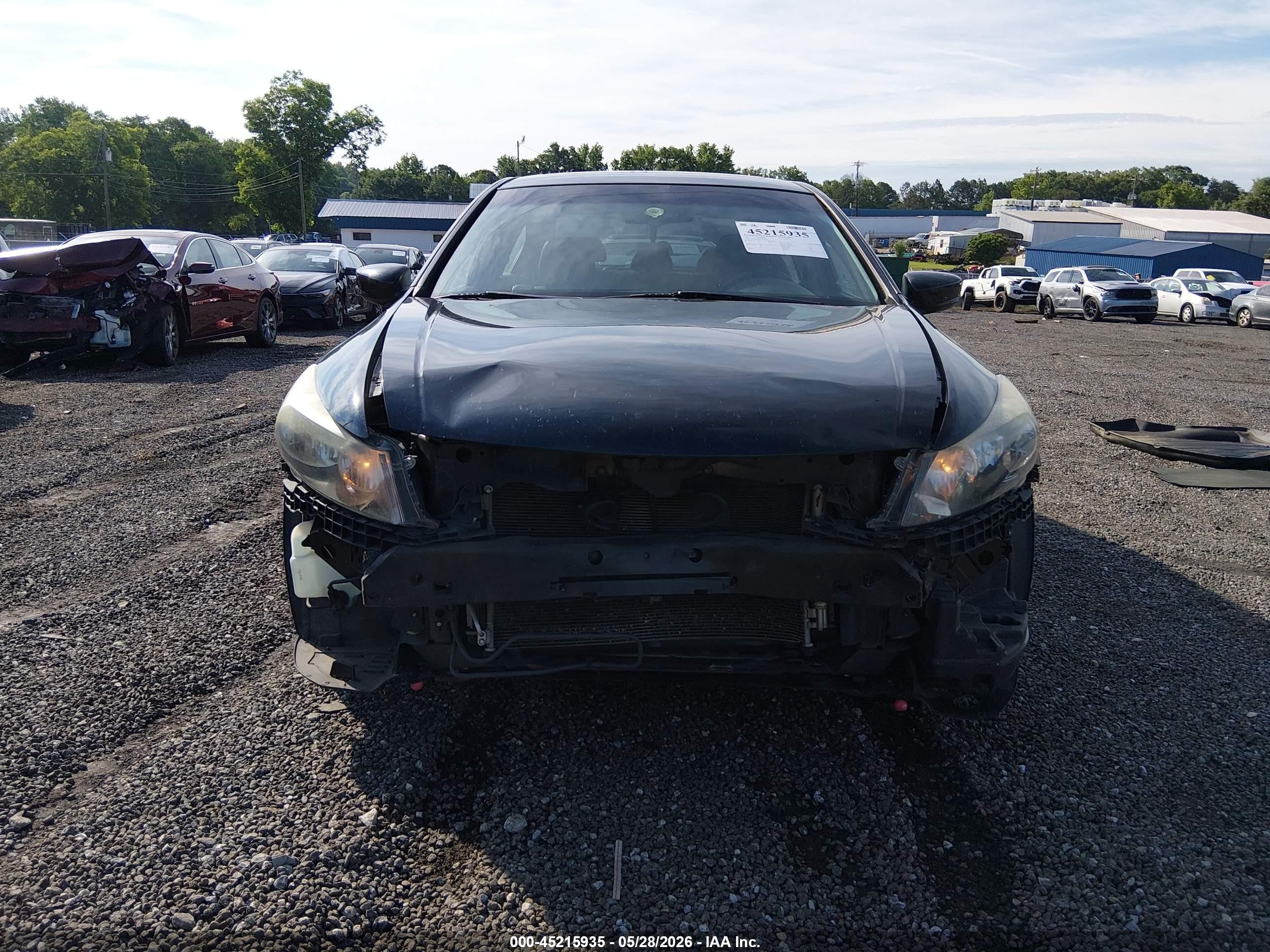 2012 Honda Accord 2.4 Ex-l Black vin: 1HGCP2F8XCA175843