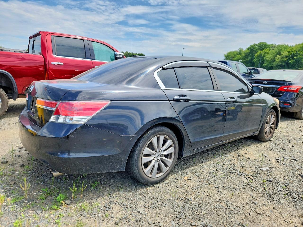 2012 Honda Accord Exl Черный vin: 1HGCP2F8XCA210218