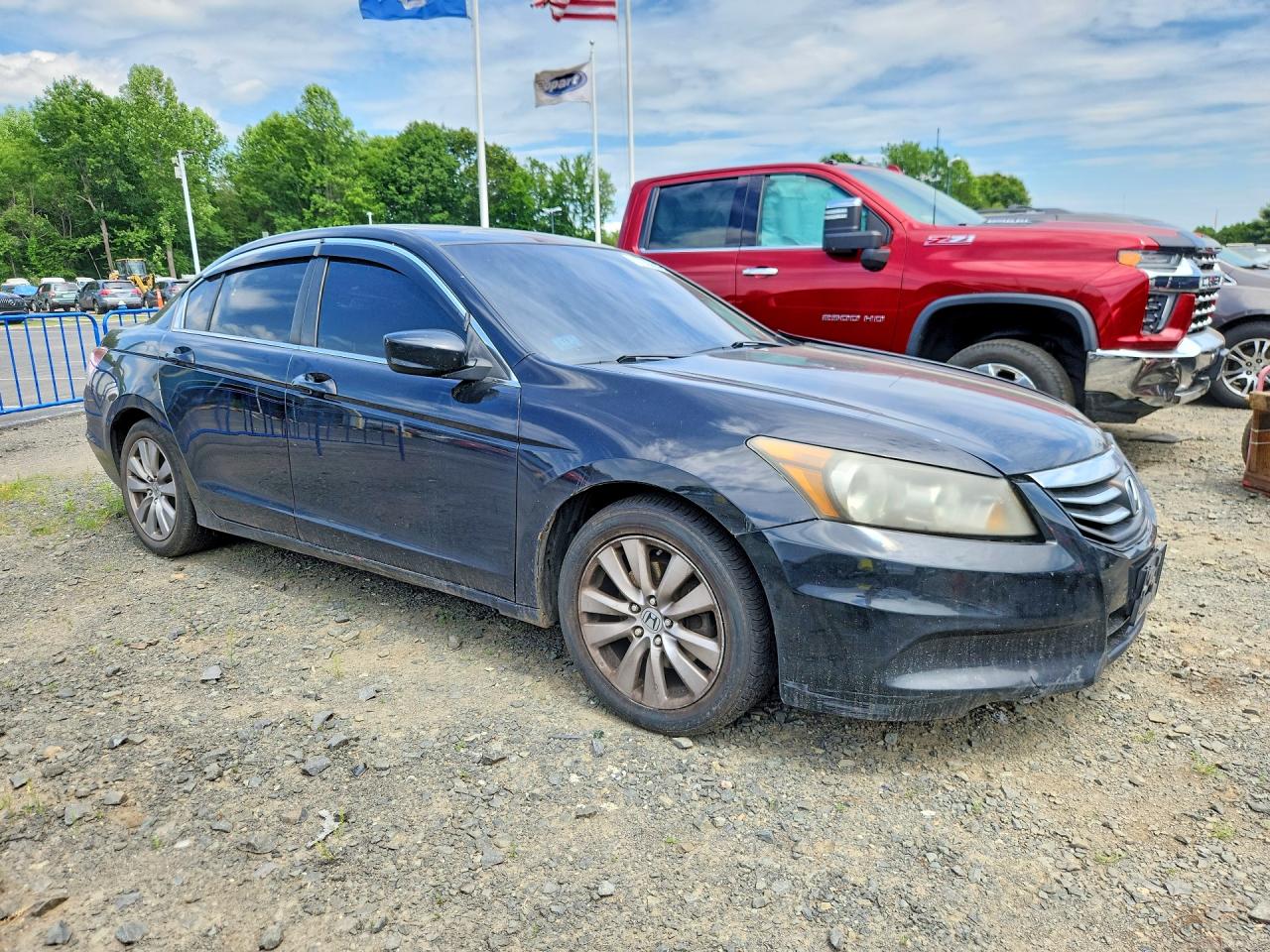 2012 Honda Accord Exl Черный vin: 1HGCP2F8XCA210218