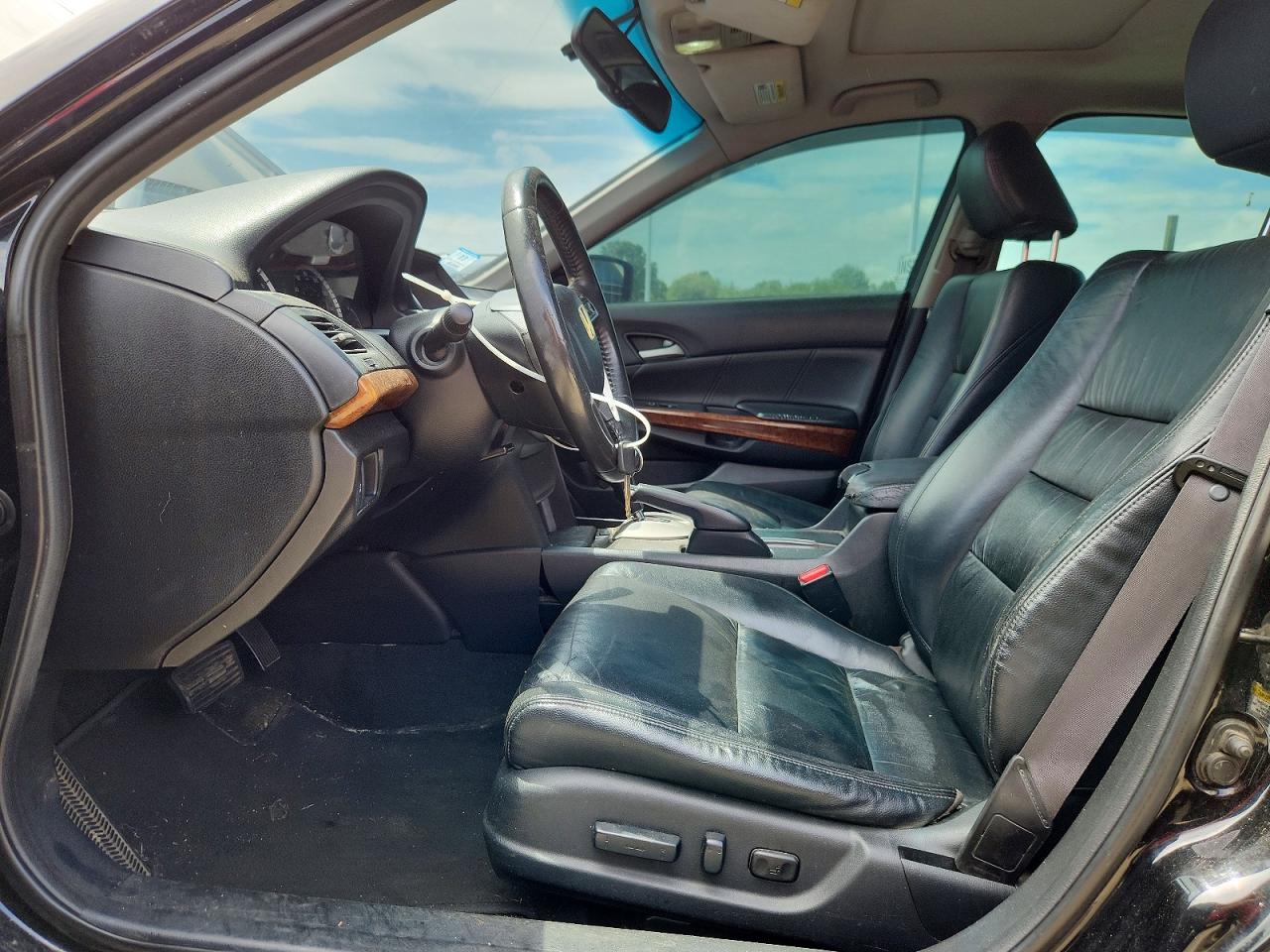 2012 Honda Accord Exl Черный vin: 1HGCP2F8XCA210218