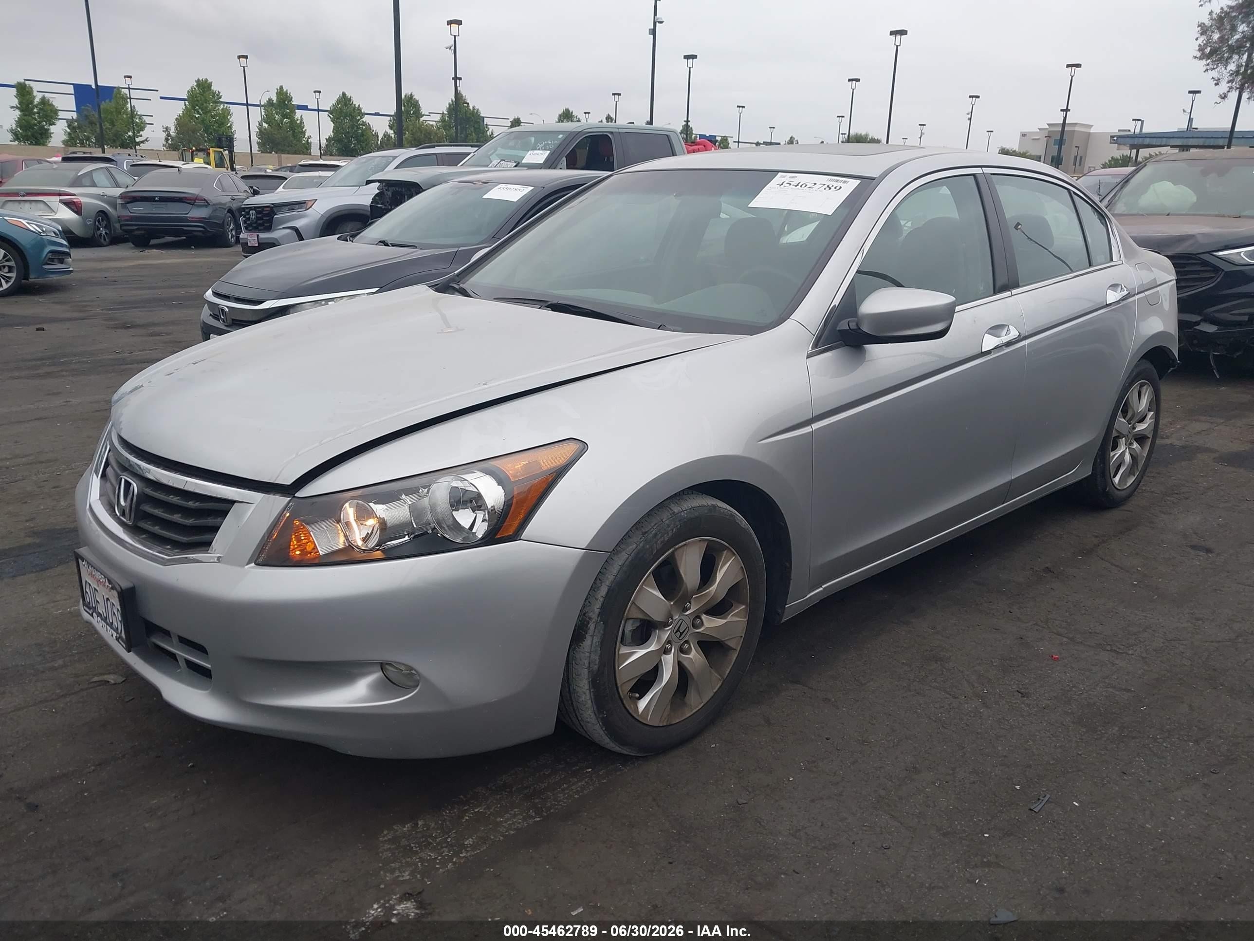 2008 Honda Accord 3.5 Ex Silver vin: 1HGCP36708A010646