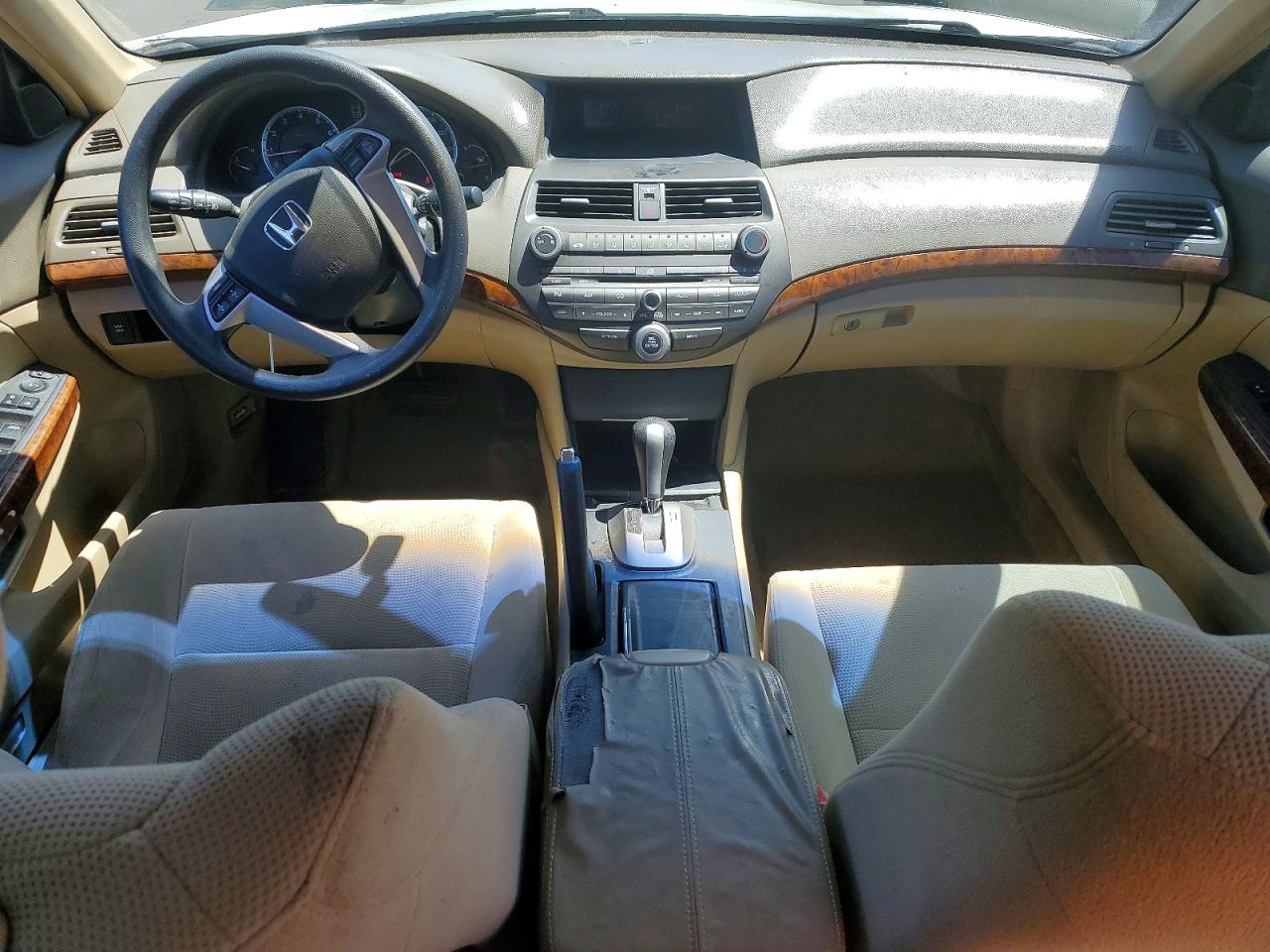 2009 Honda Accord Ex White vin: 1HGCP36709A025018