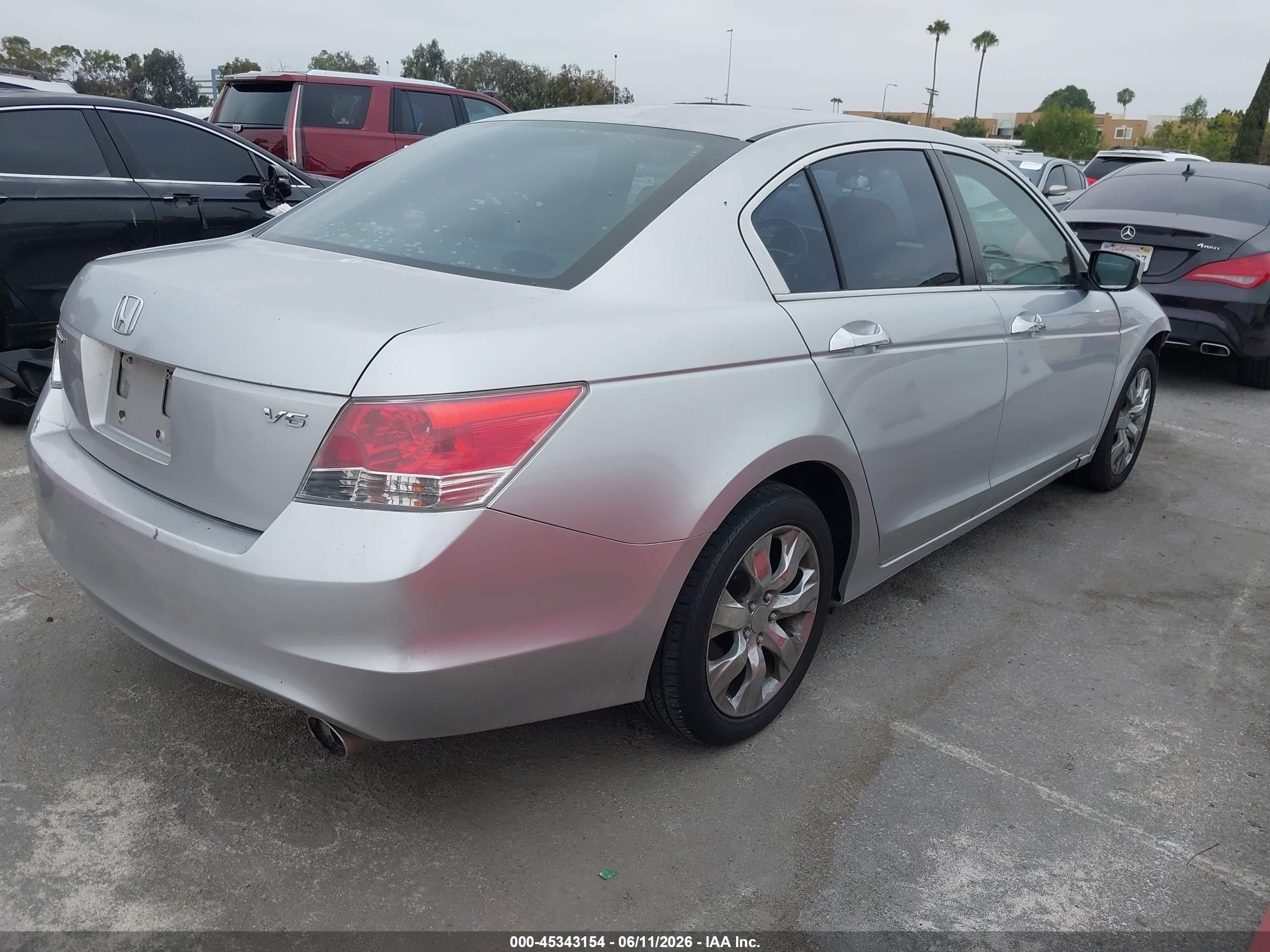 2008 Honda Accord 3.5 Ex Silver vin: 1HGCP36718A010378