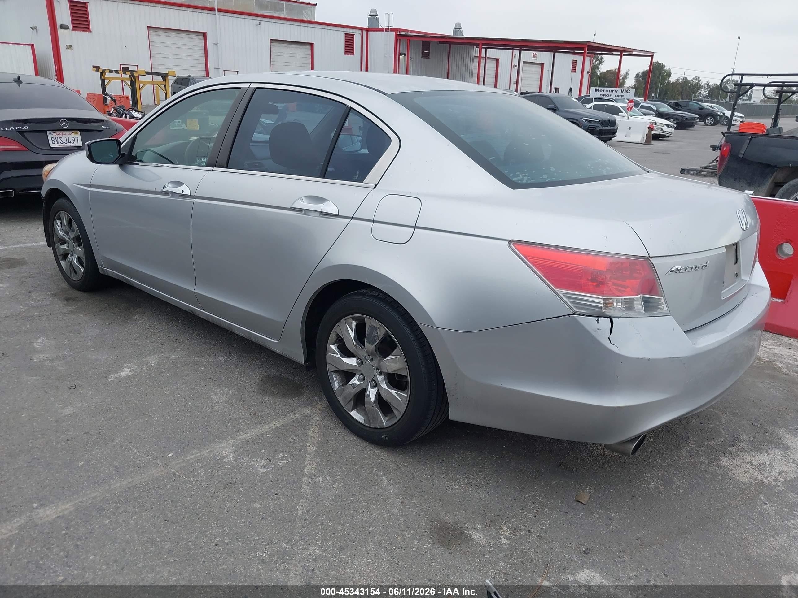 2008 Honda Accord 3.5 Ex Silver vin: 1HGCP36718A010378