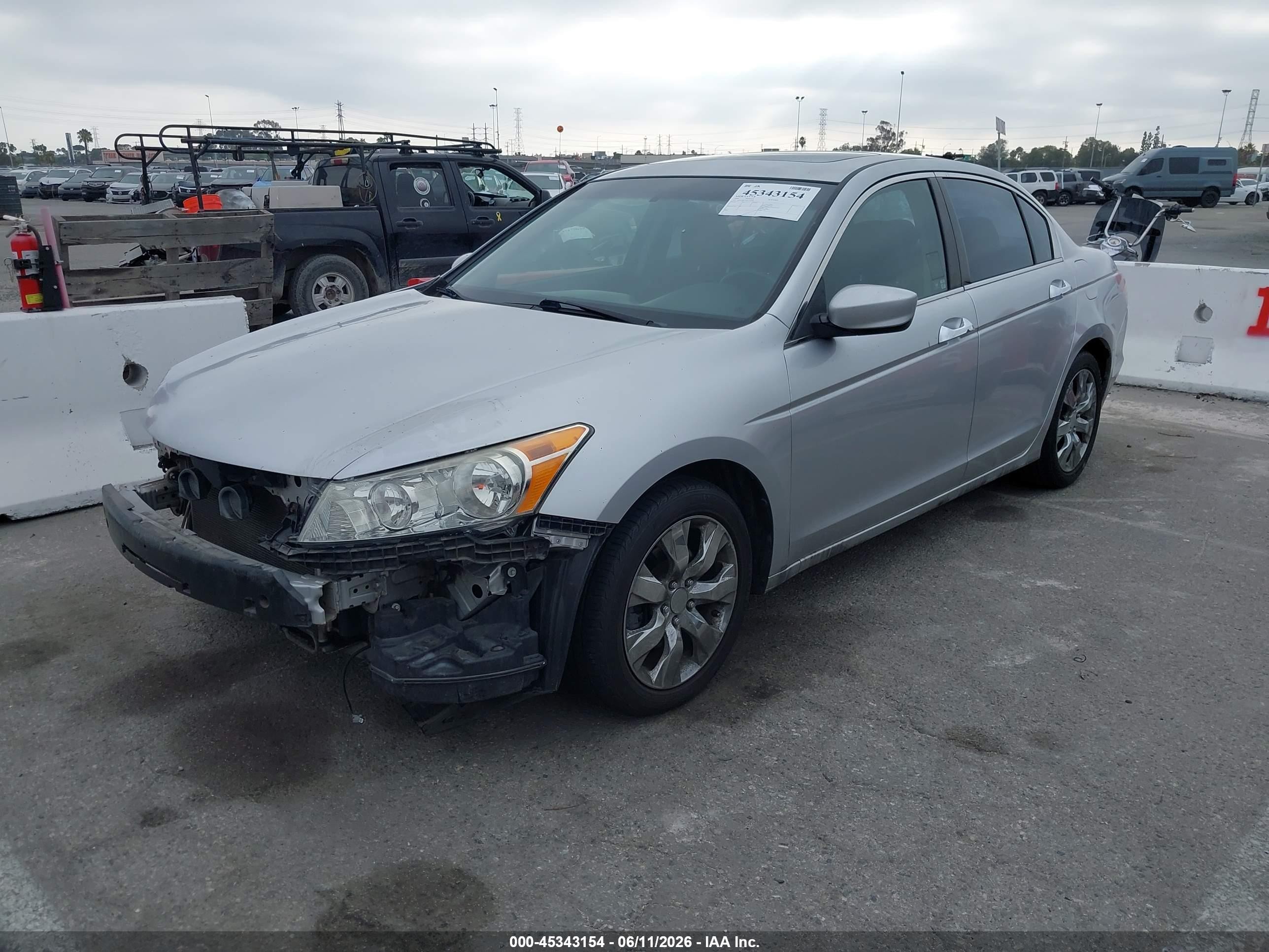2008 Honda Accord 3.5 Ex Silver vin: 1HGCP36718A010378