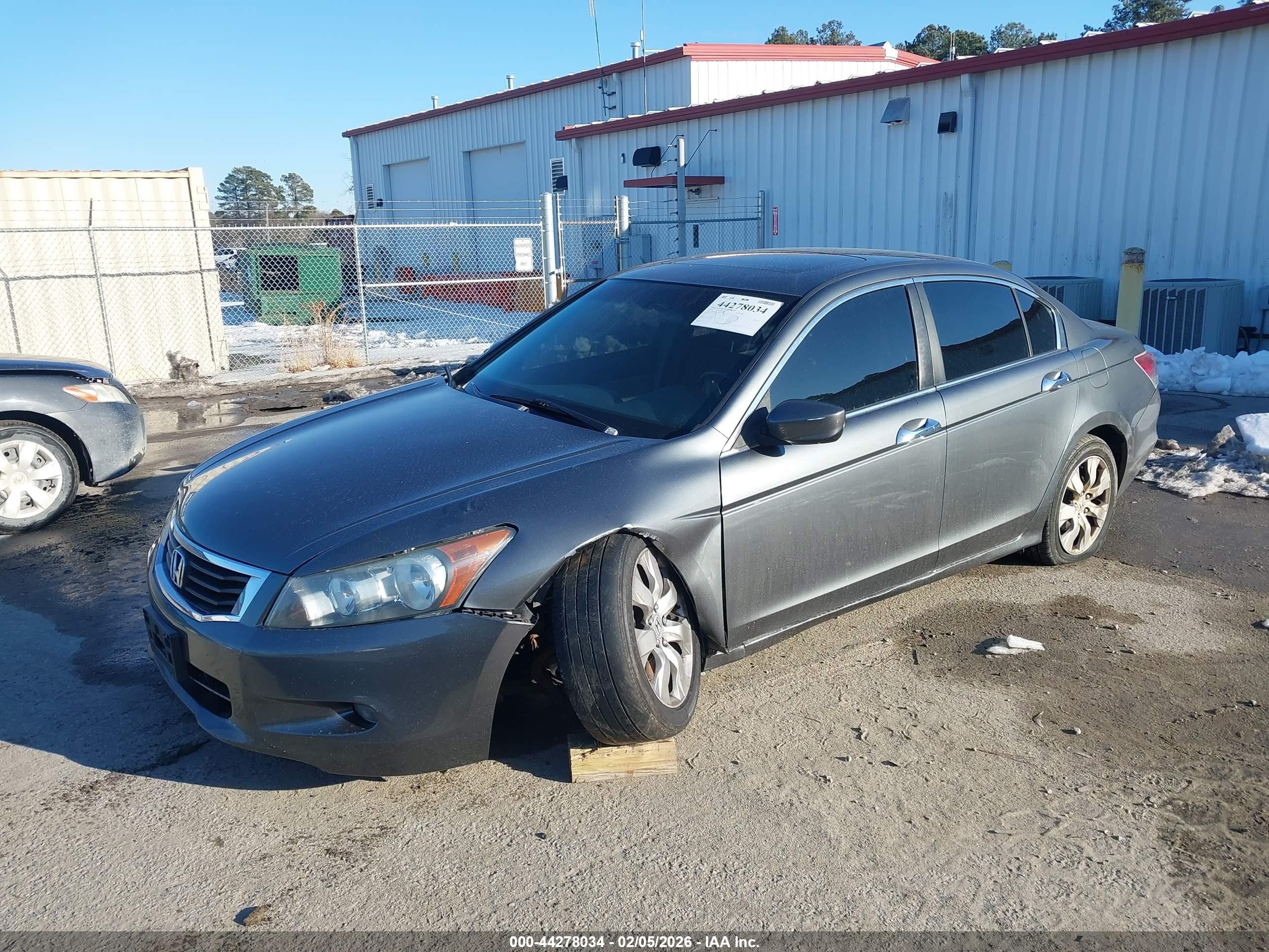 2008 Honda Accord 3.5 Ex Gray vin: 1HGCP36718A017962
