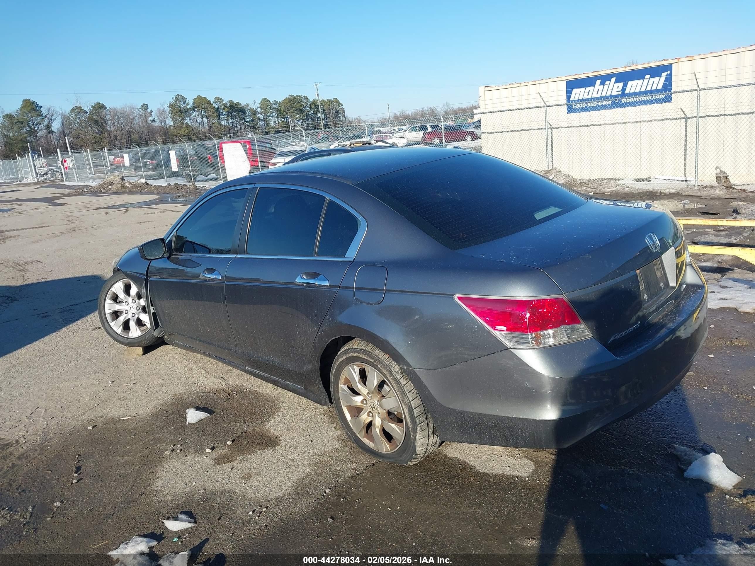 2008 Honda Accord 3.5 Ex Gray vin: 1HGCP36718A017962