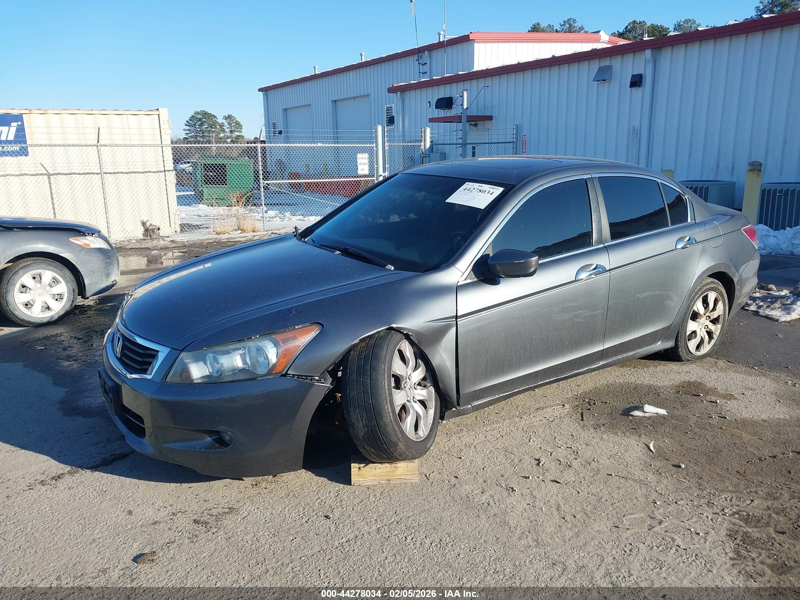 2008 Honda Accord 3.5 Ex Gray vin: 1HGCP36718A017962
