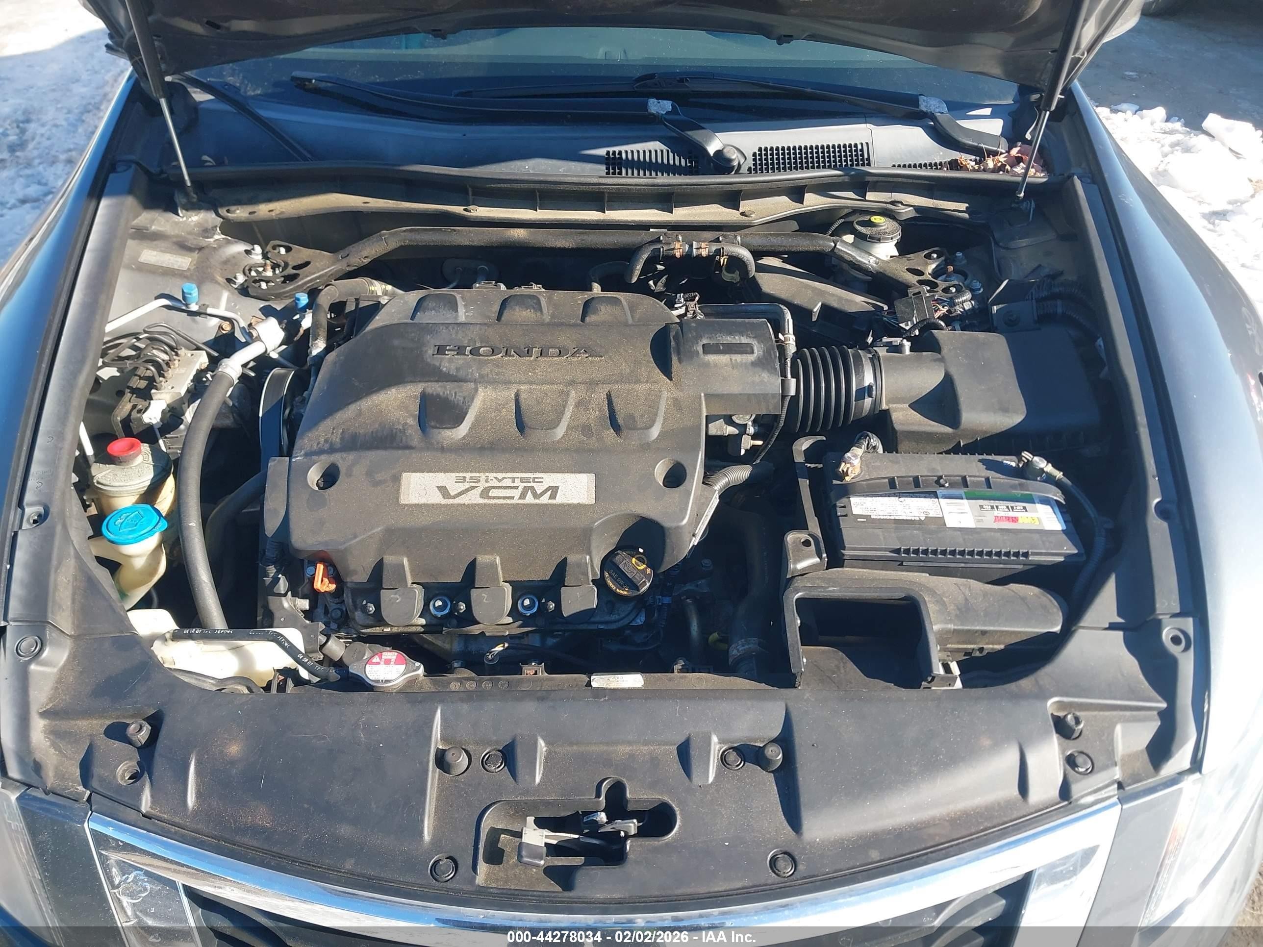 2008 Honda Accord 3.5 Ex Gray vin: 1HGCP36718A017962
