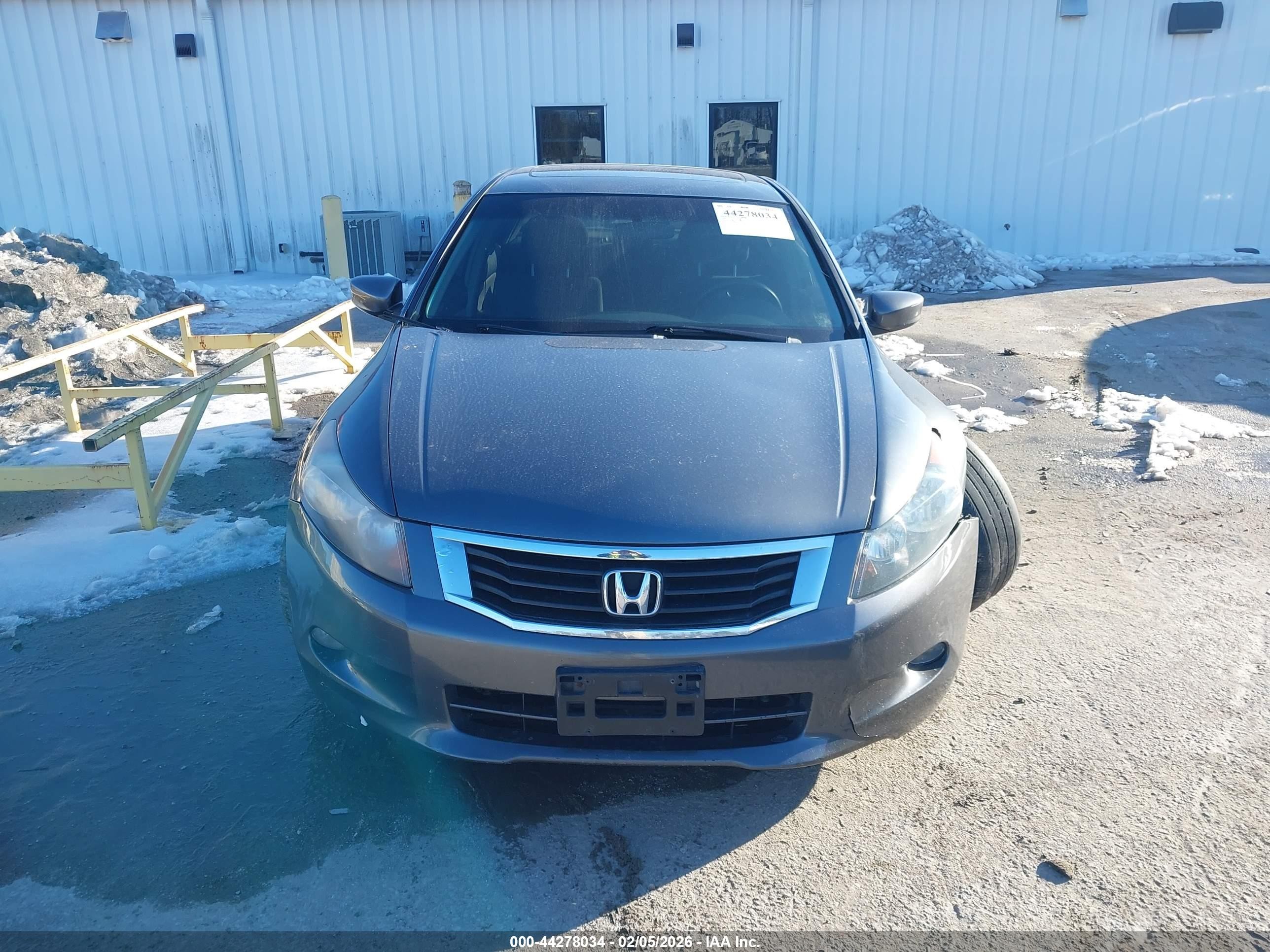 2008 Honda Accord 3.5 Ex Gray vin: 1HGCP36718A017962