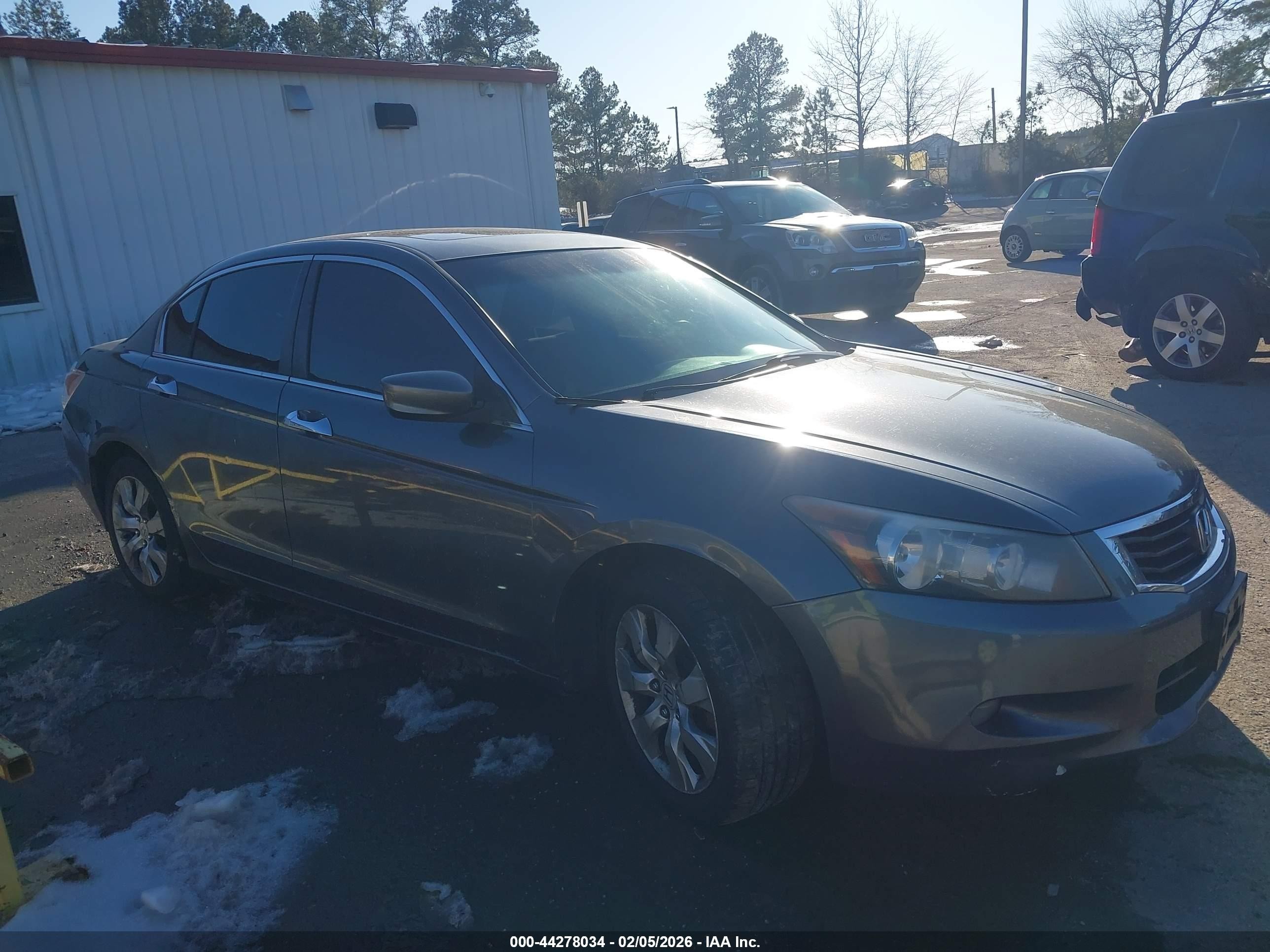 2008 Honda Accord 3.5 Ex Gray vin: 1HGCP36718A017962