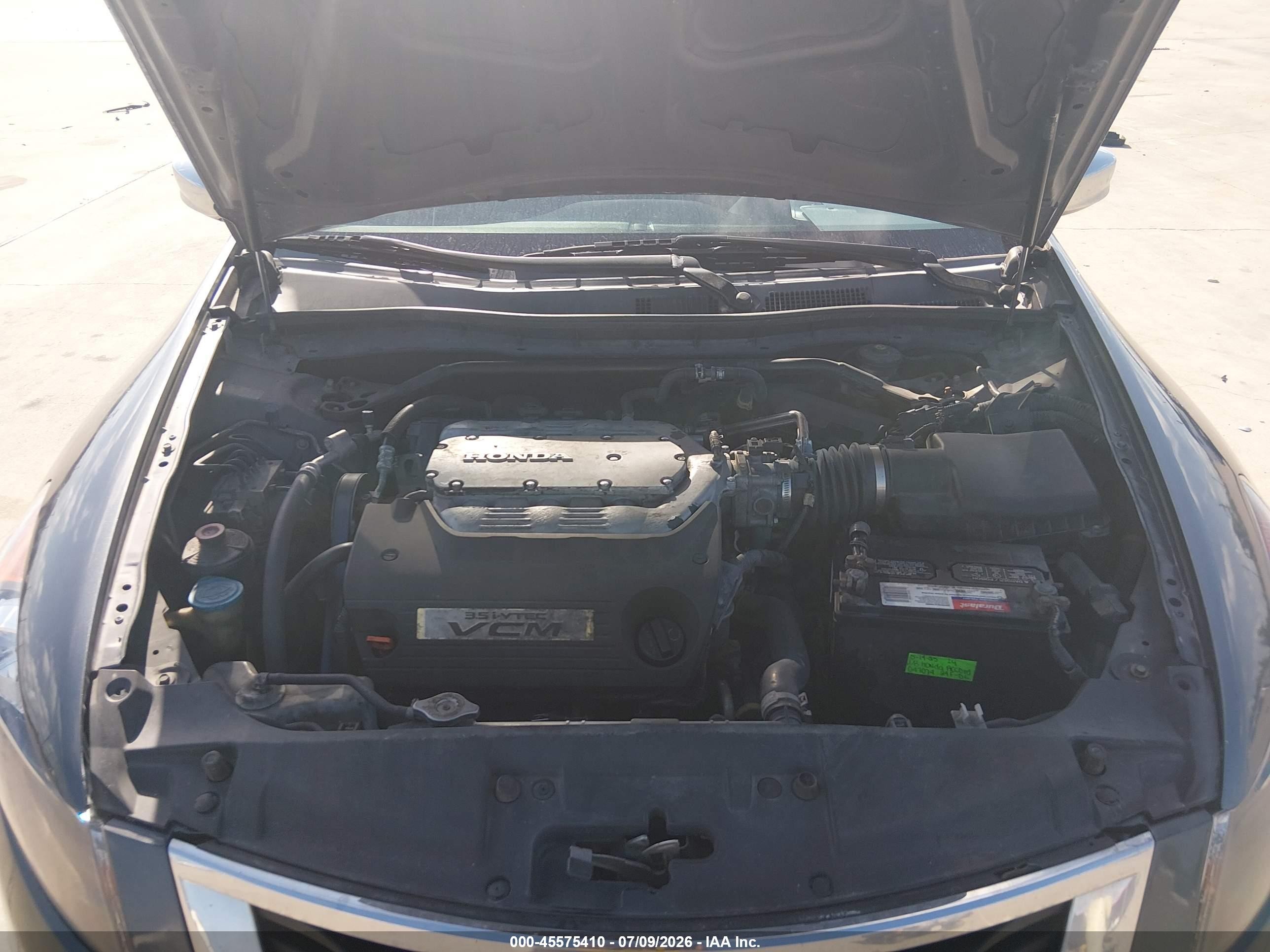 2008 Honda Accord 3.5 Ex Gray vin: 1HGCP36718A047074
