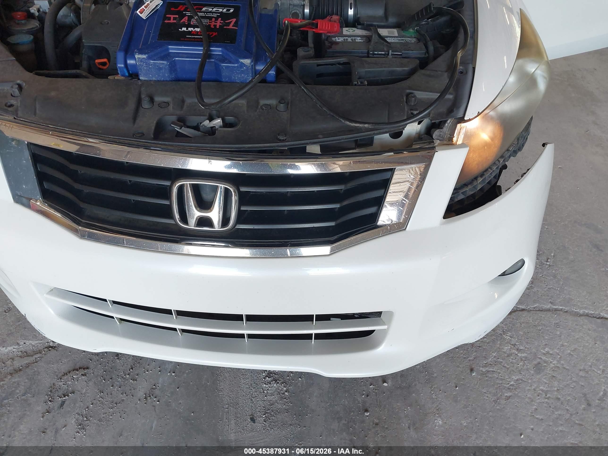 2008 Honda Accord 3.5 Ex Белый vin: 1HGCP36738A004890