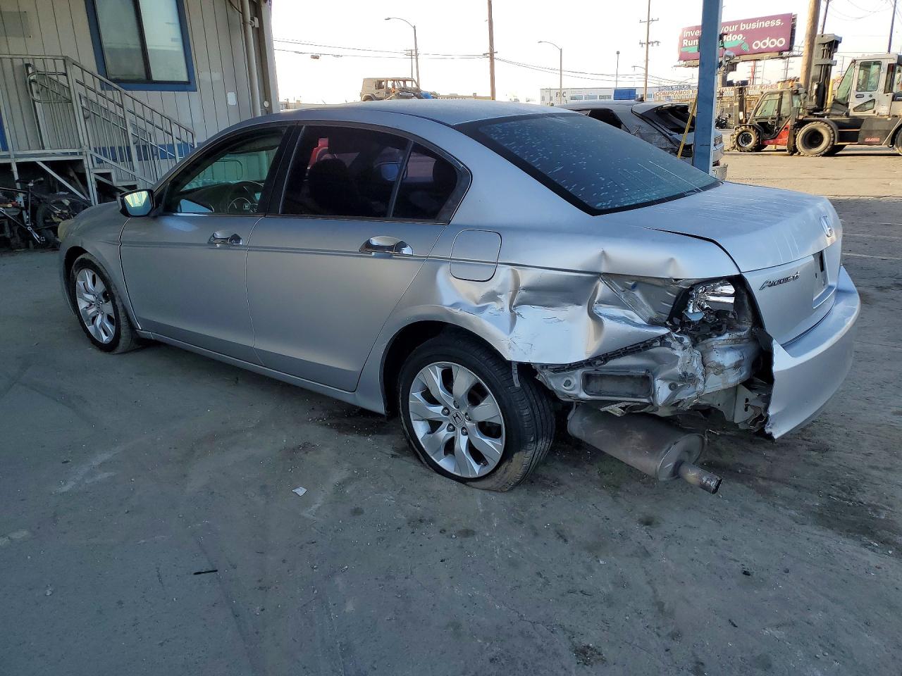 2008 Honda Accord Ex Silver vin: 1HGCP36738A018708