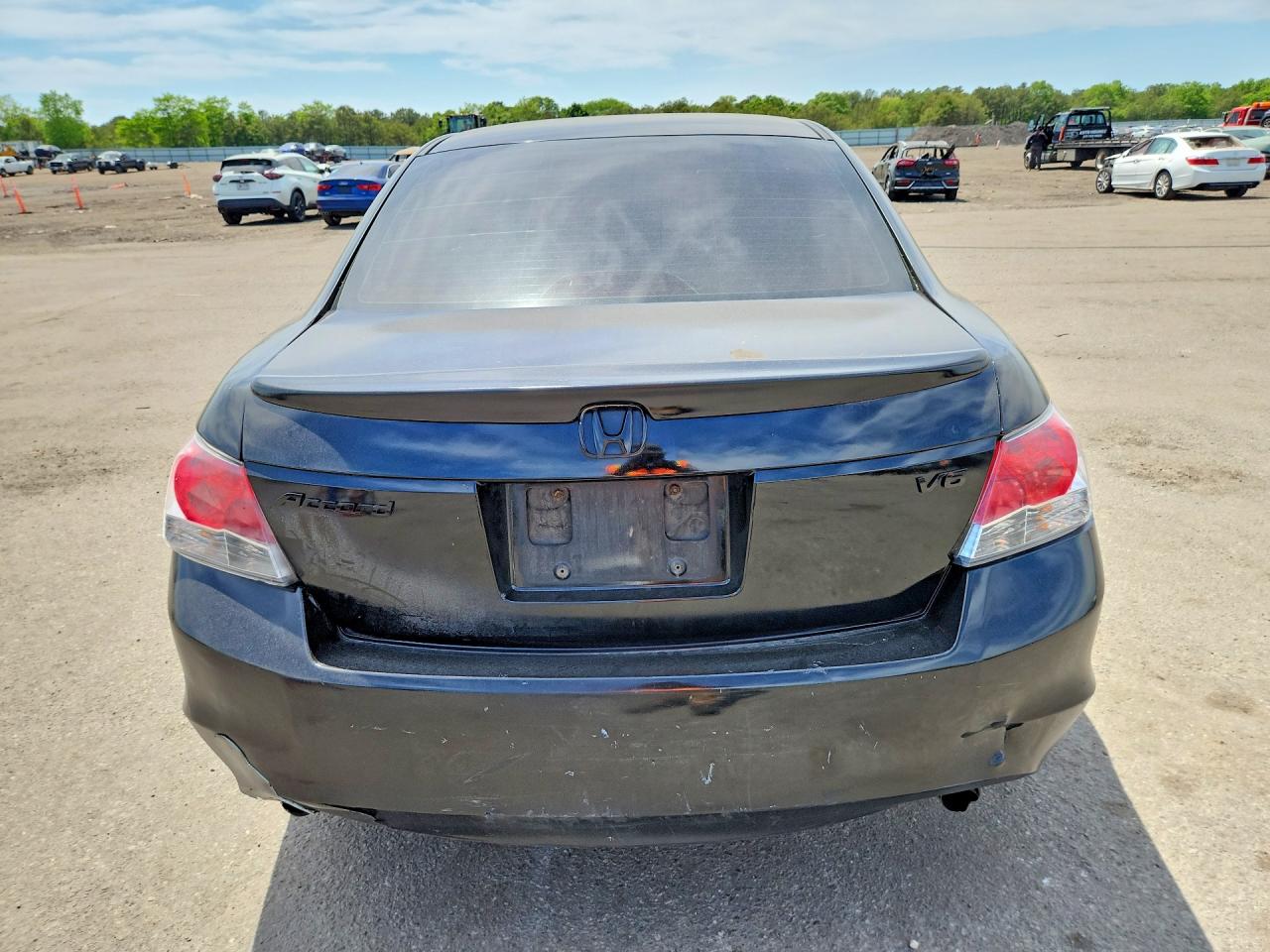 2008 Honda Accord Ex Black vin: 1HGCP36738A081694