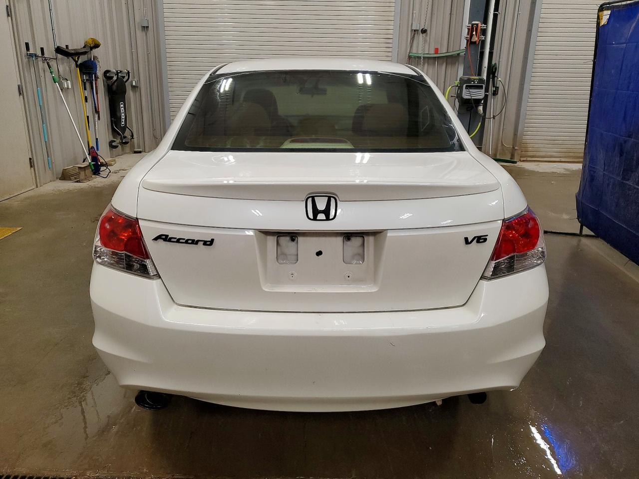 2009 Honda Accord Ex Белый vin: 1HGCP36739A017124