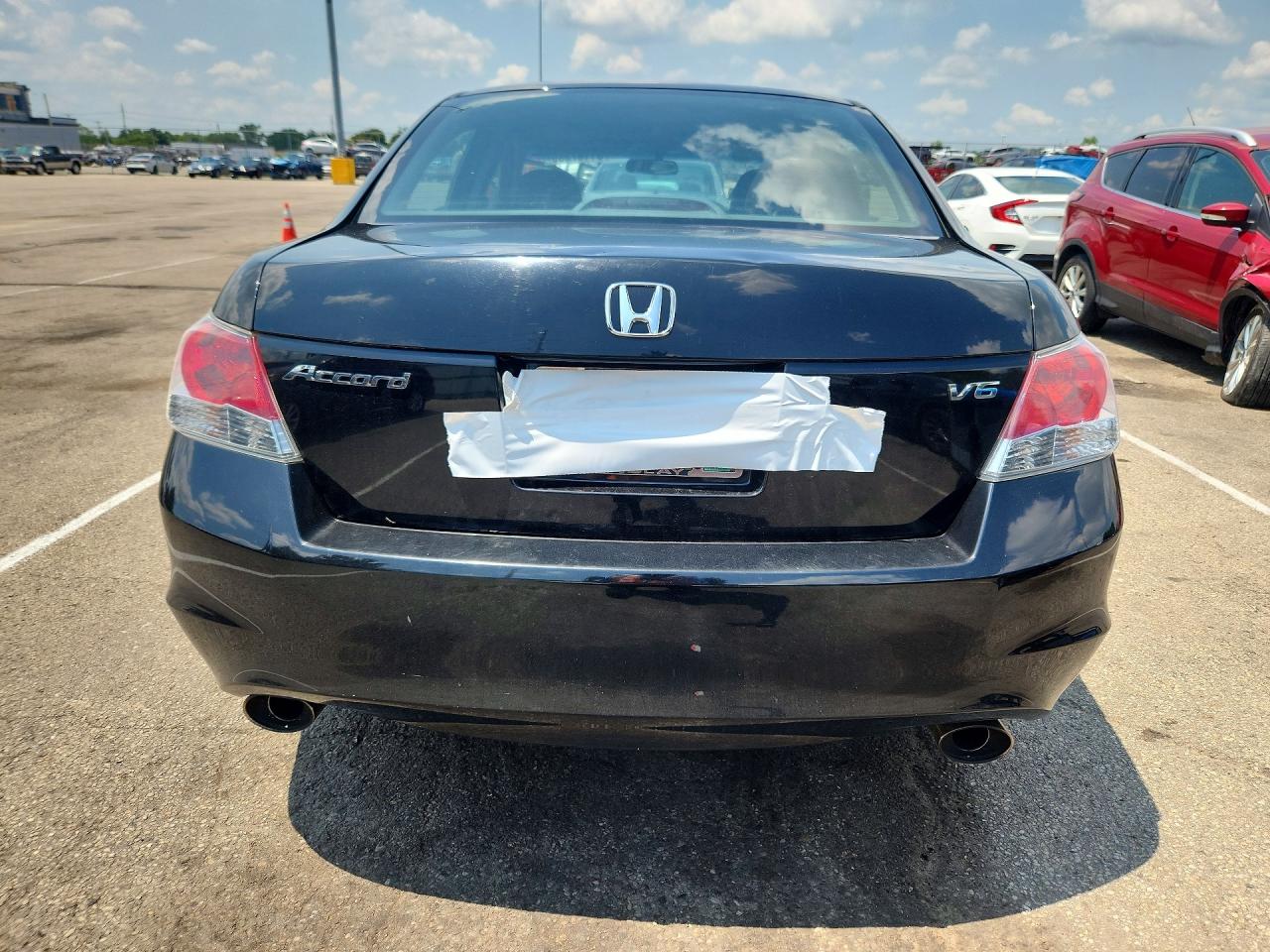 2009 Honda Accord Ex Black vin: 1HGCP36749A043909