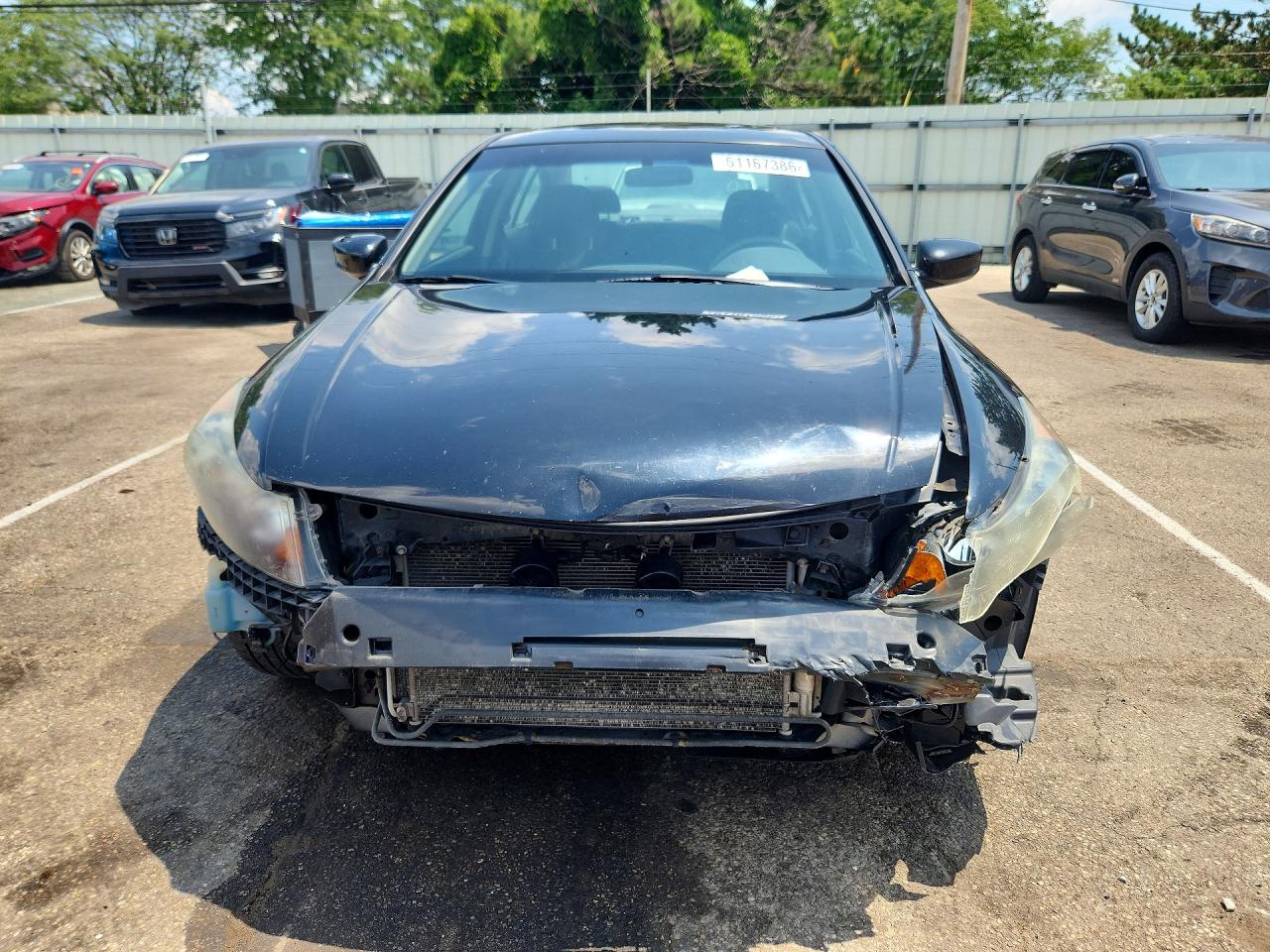2009 Honda Accord Ex Black vin: 1HGCP36749A043909
