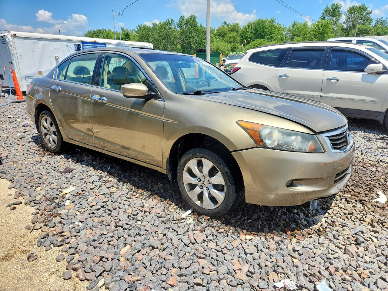 2008 Honda Accord Ex Gold vin: 1HGCP36758A031900