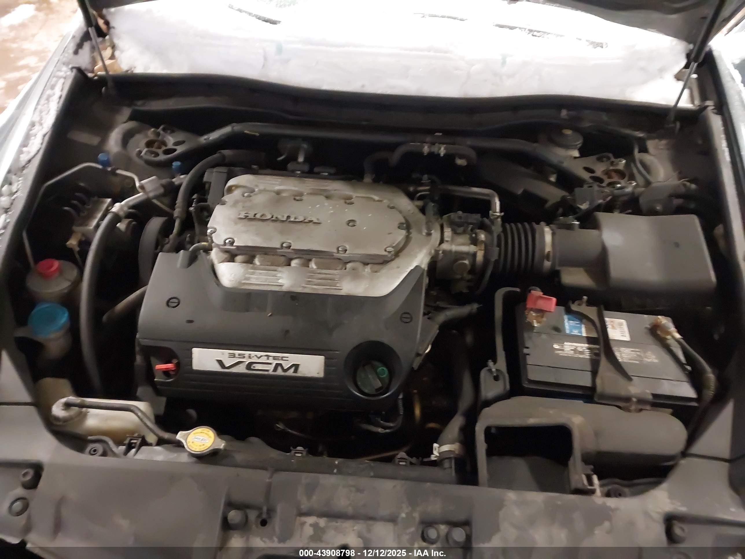 2008 Honda Accord 3.5 Ex Gray vin: 1HGCP36758A032402