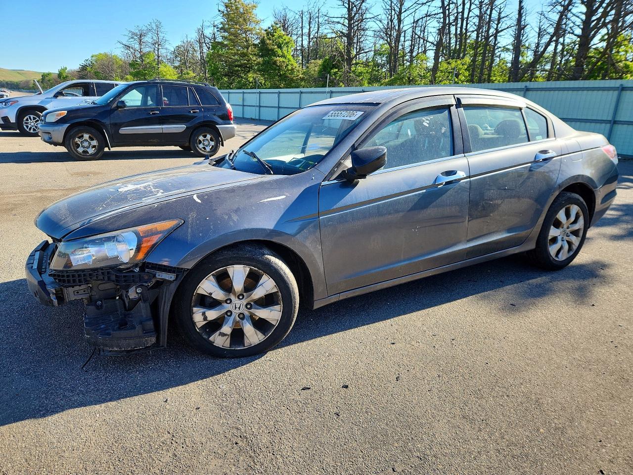 2009 Honda Accord Ex Gray vin: 1HGCP36769A043250