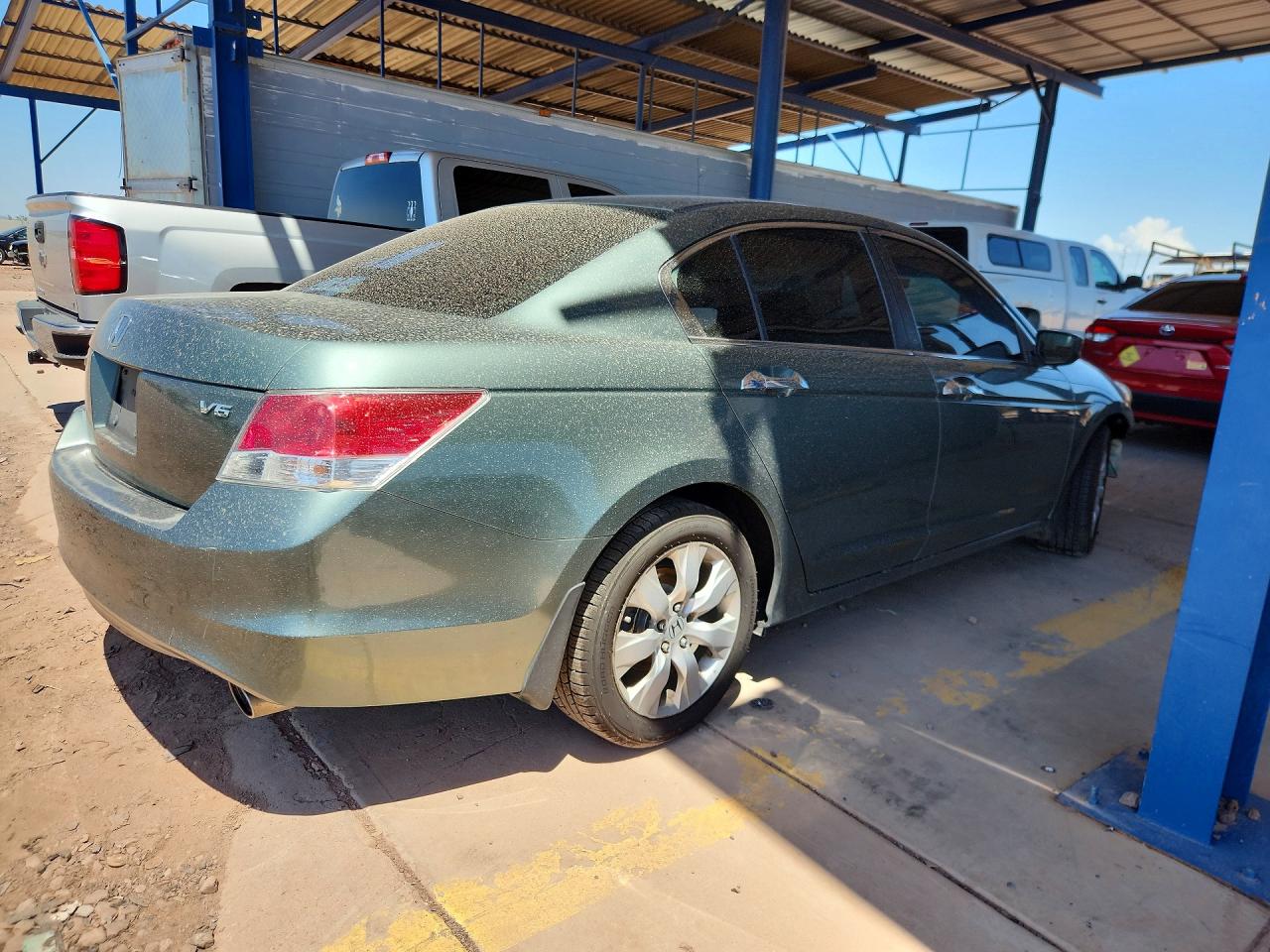2008 Honda Accord Ex Серебряный vin: 1HGCP36788A052787