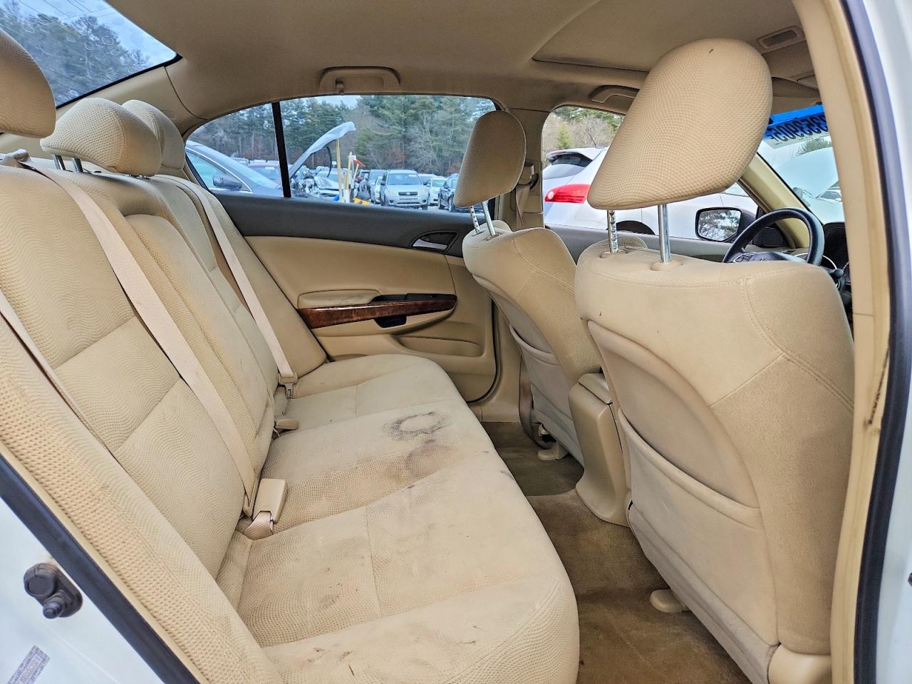 2008 Honda Accord Ex White vin: 1HGCP36788A067919