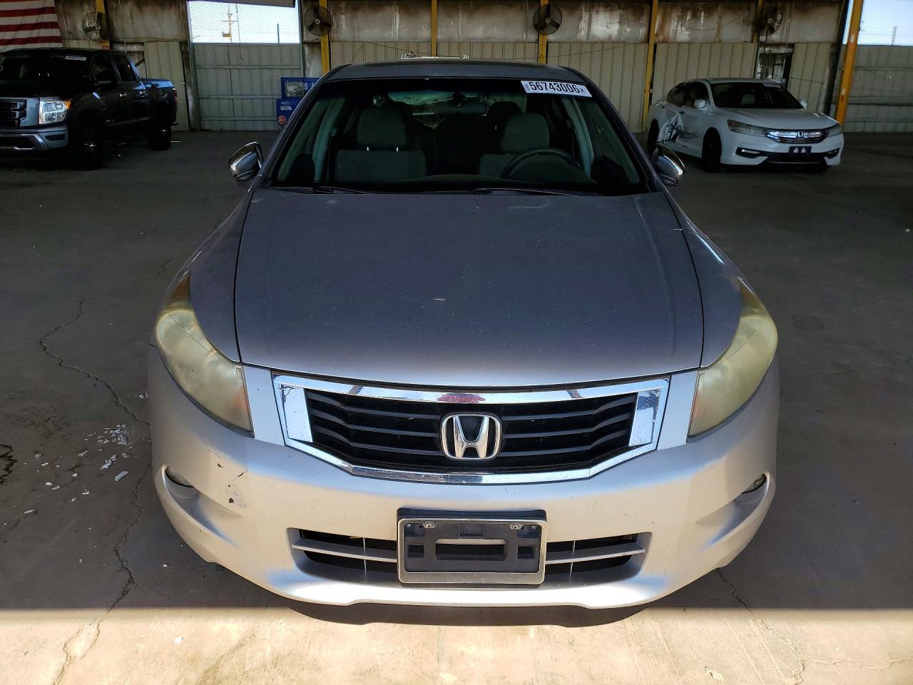 2008 Honda Accord Ex Silver vin: 1HGCP36798A065418