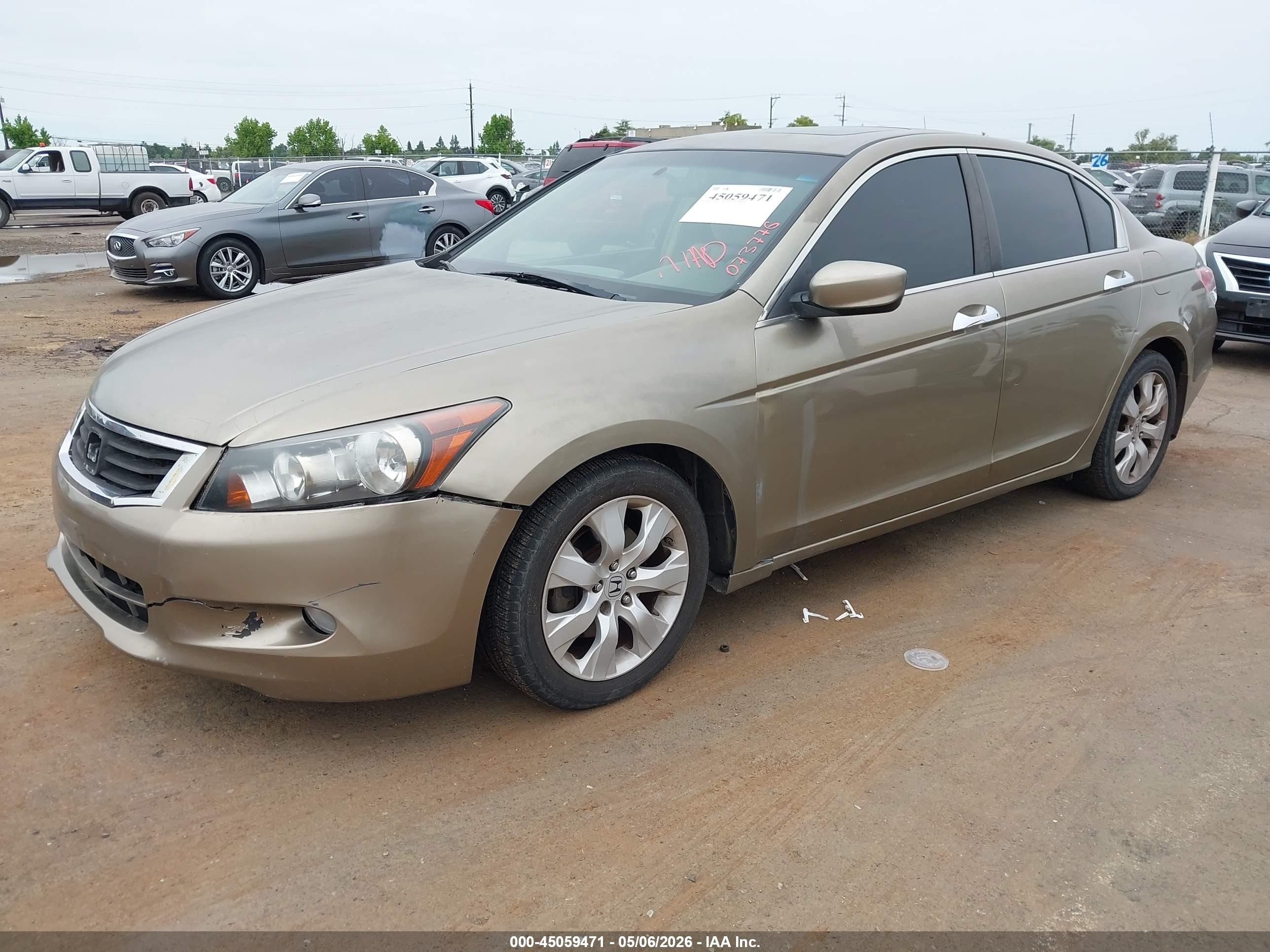 2008 Honda Accord 3.5 Ex Gold vin: 1HGCP36798A073776
