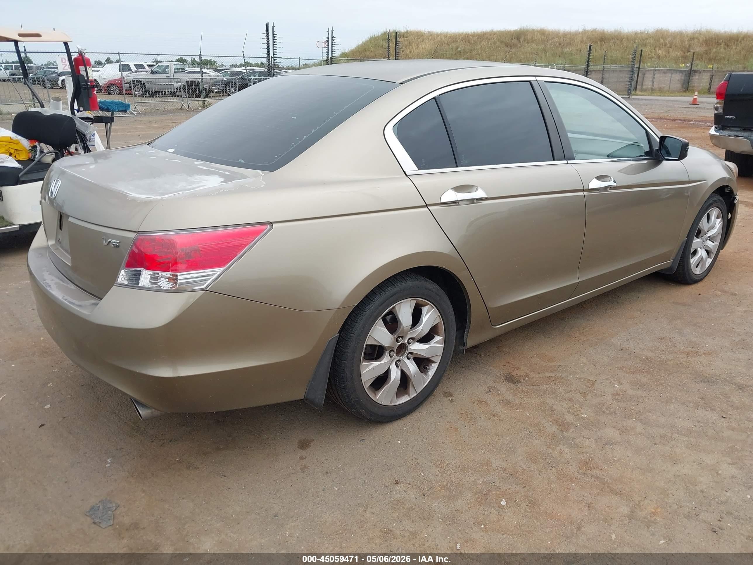 2008 Honda Accord 3.5 Ex Gold vin: 1HGCP36798A073776