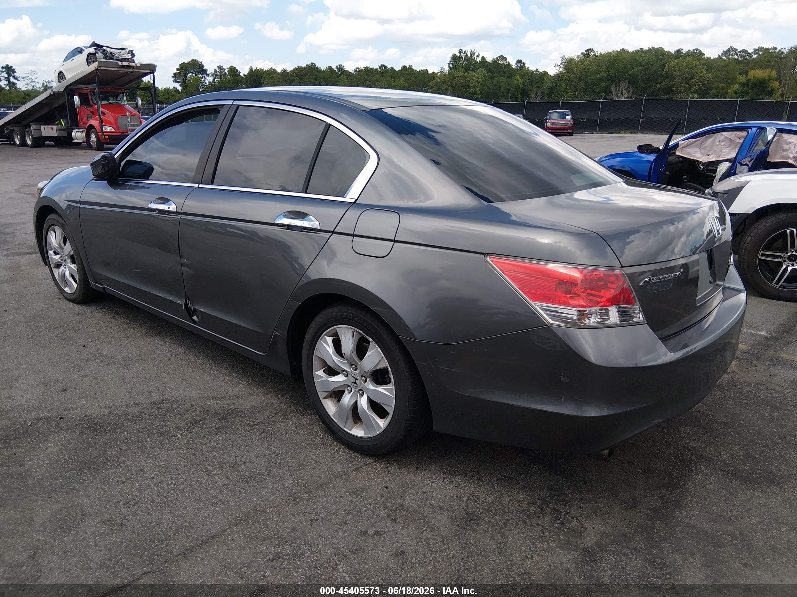 2009 Honda Accord 3.5 Ex Gray vin: 1HGCP36799A039984
