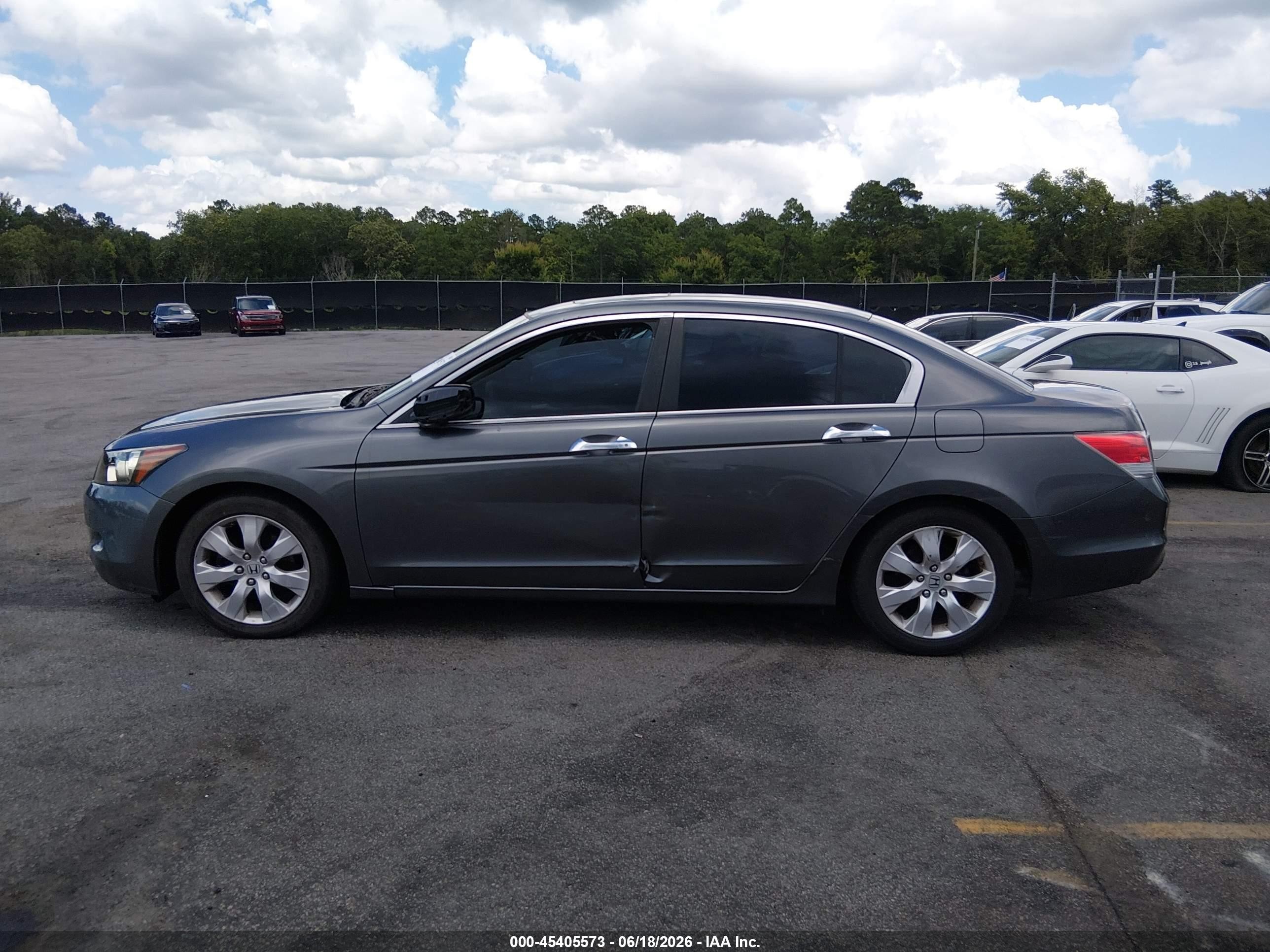 2009 Honda Accord 3.5 Ex Gray vin: 1HGCP36799A039984