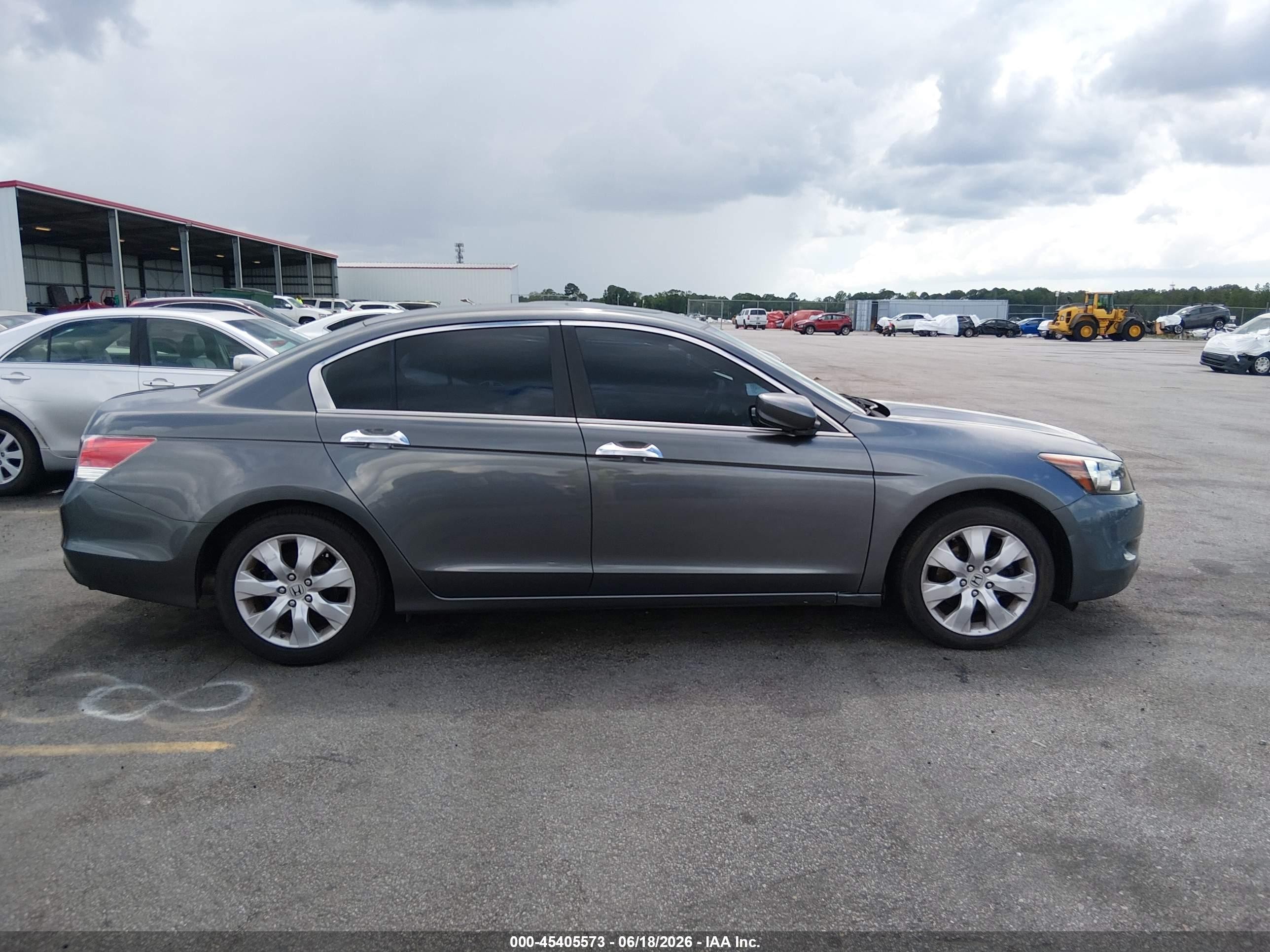 2009 Honda Accord 3.5 Ex Gray vin: 1HGCP36799A039984