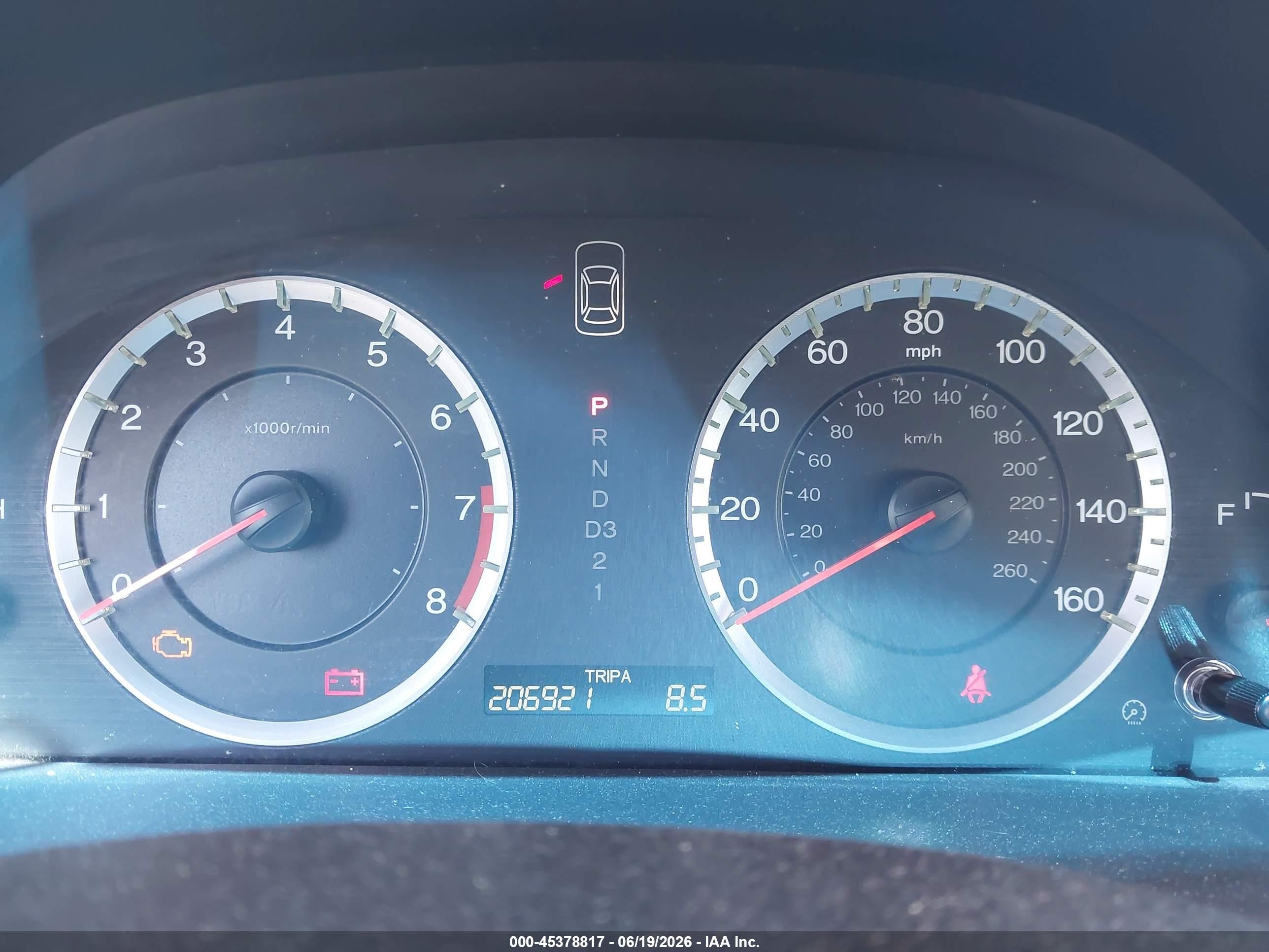 2009 Honda Accord 3.5 Ex Gray vin: 1HGCP367X9A003298