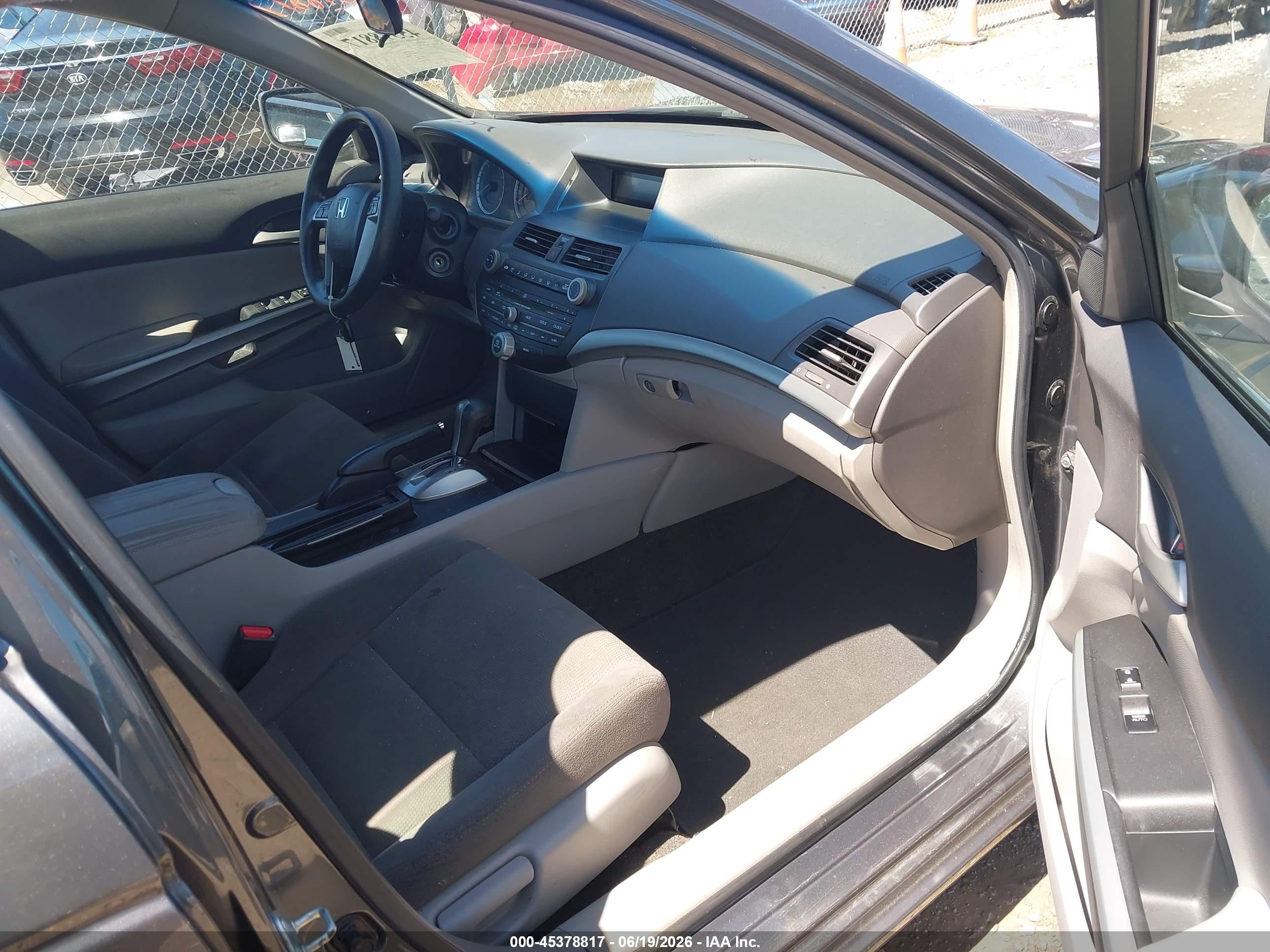 2009 Honda Accord 3.5 Ex Gray vin: 1HGCP367X9A003298