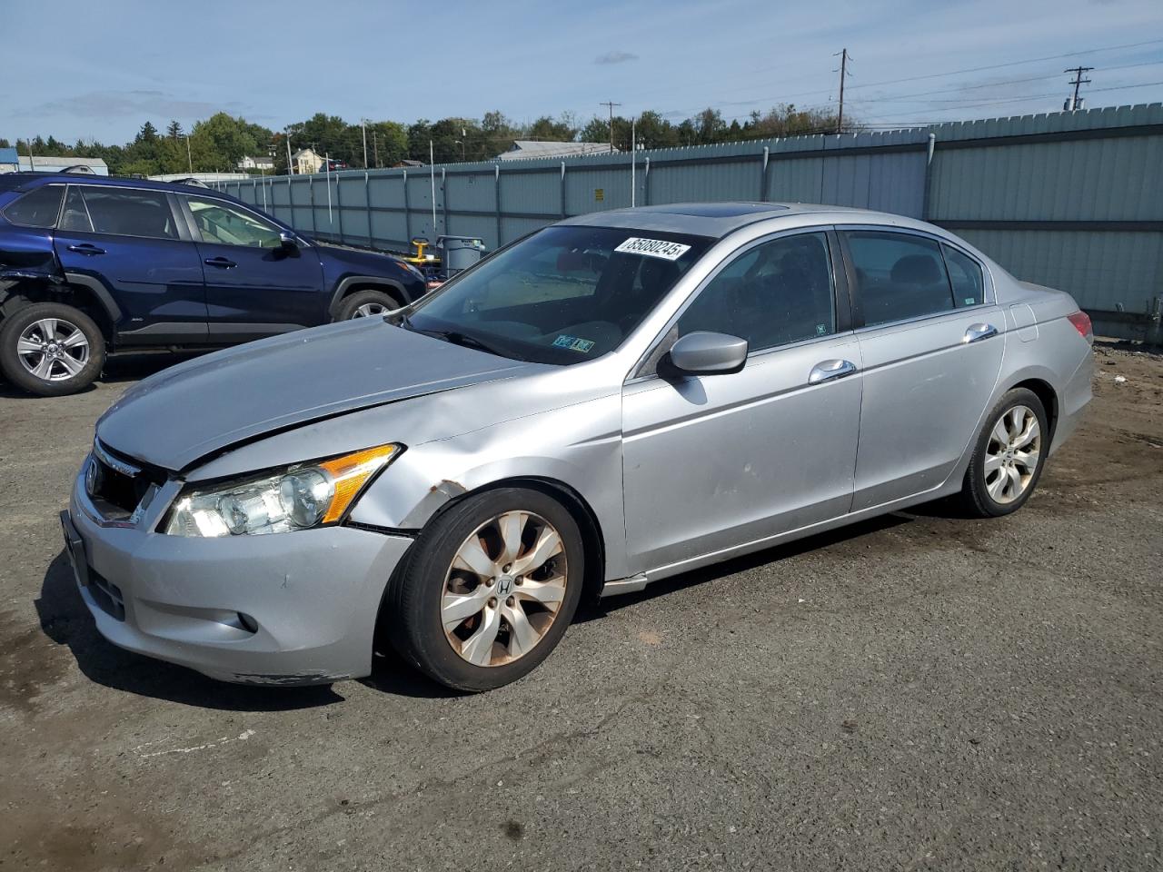 2009 Honda Accord Ex Серебряный vin: 1HGCP367X9A044353
