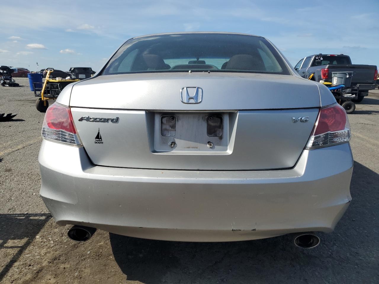 2009 Honda Accord Ex Серебряный vin: 1HGCP367X9A044353