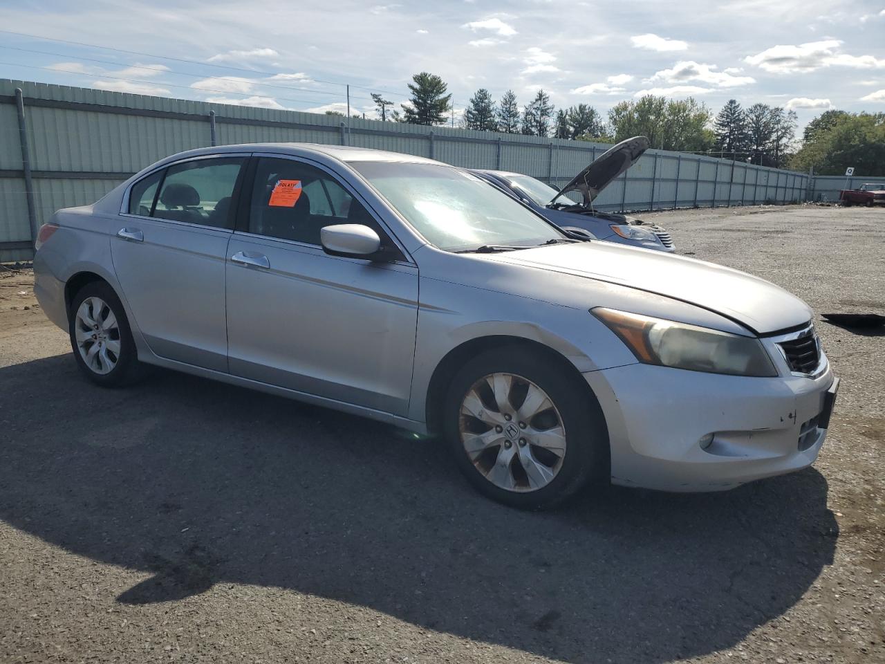 2009 Honda Accord Ex Серебряный vin: 1HGCP367X9A044353