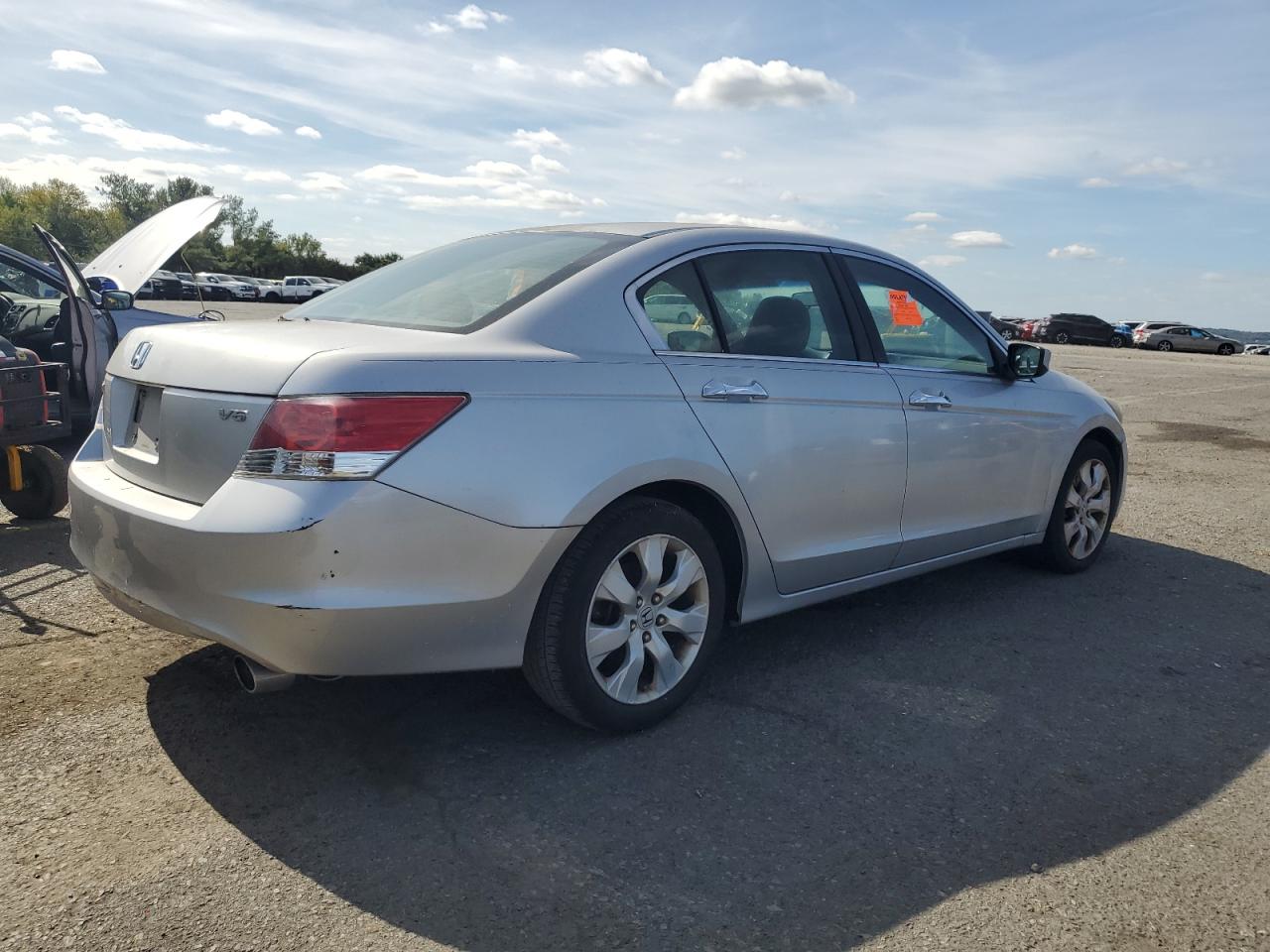 2009 Honda Accord Ex Серебряный vin: 1HGCP367X9A044353