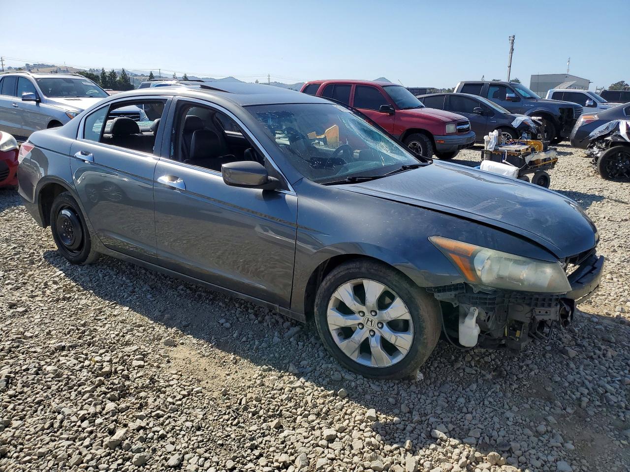 2008 Honda Accord Exl Charcoal vin: 1HGCP36808A009490