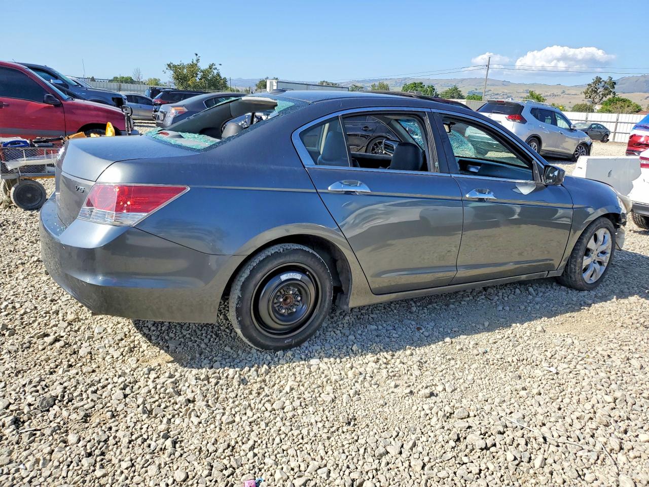 2008 Honda Accord Exl Charcoal vin: 1HGCP36808A009490